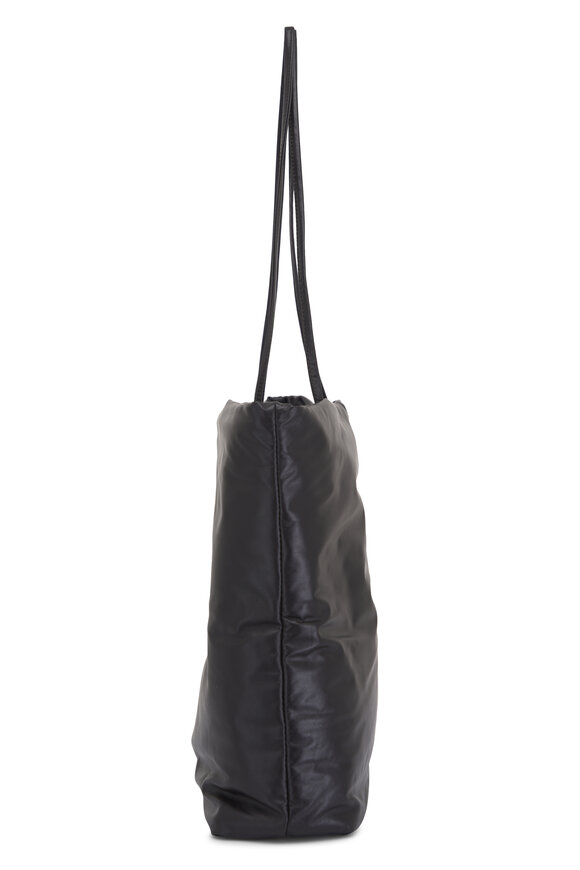 The Row - Pim Dark Brown PLD Leather Tote