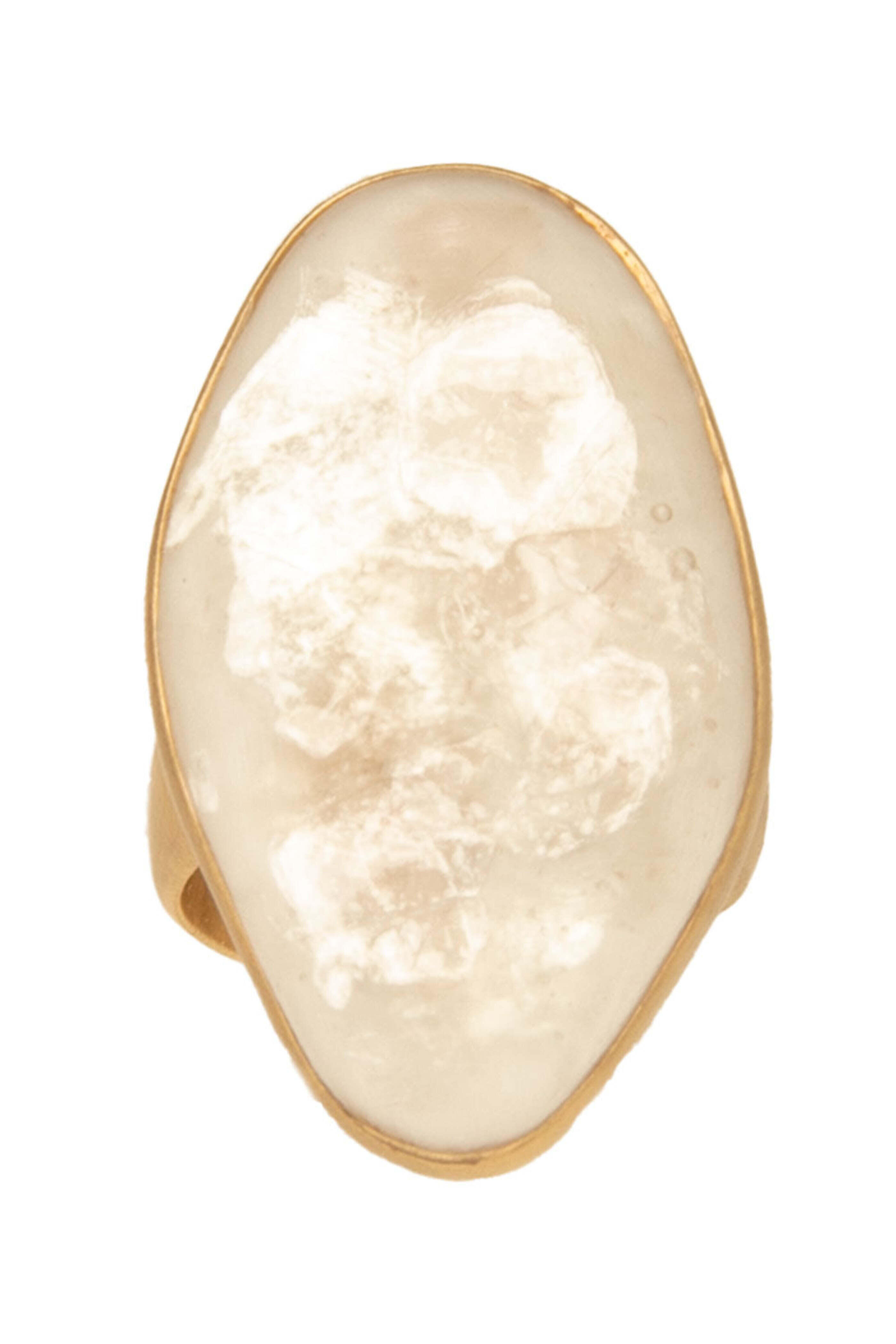 Julie Cohn Design - Tuscan Ice Resin Adjustable Ring