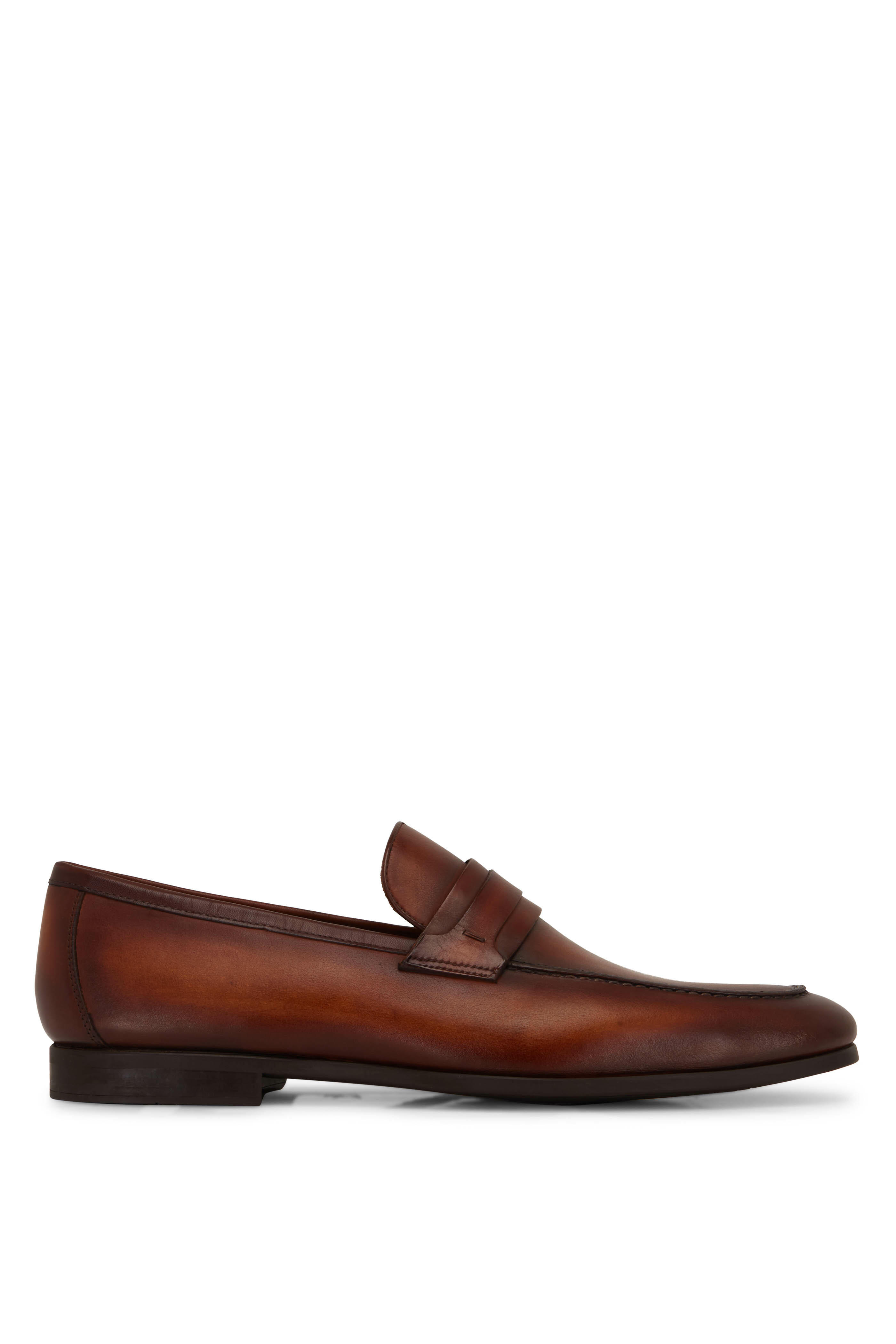 Magnanni - Daniel Brown Leather Dress Shoe | Mitchell Stores