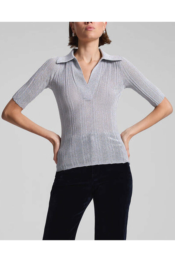 A.L.C. - Mercury Metallic Joey Top