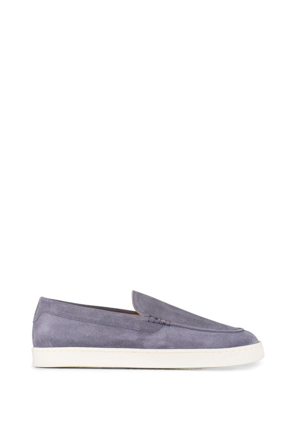 Brunello Cucinelli - Gray Suede Loafer