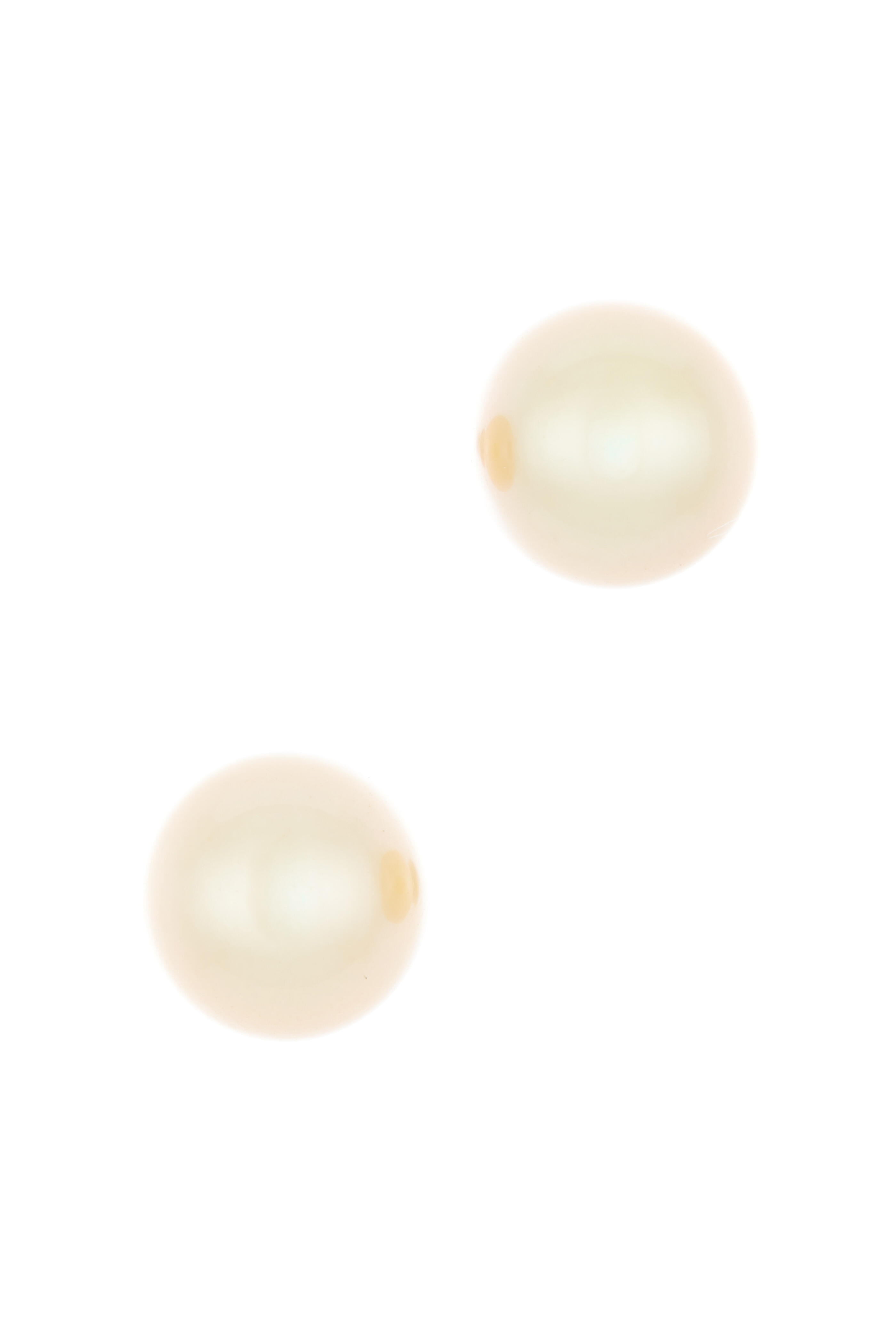 Mikimoto - Yellow Gold Pearl Studs