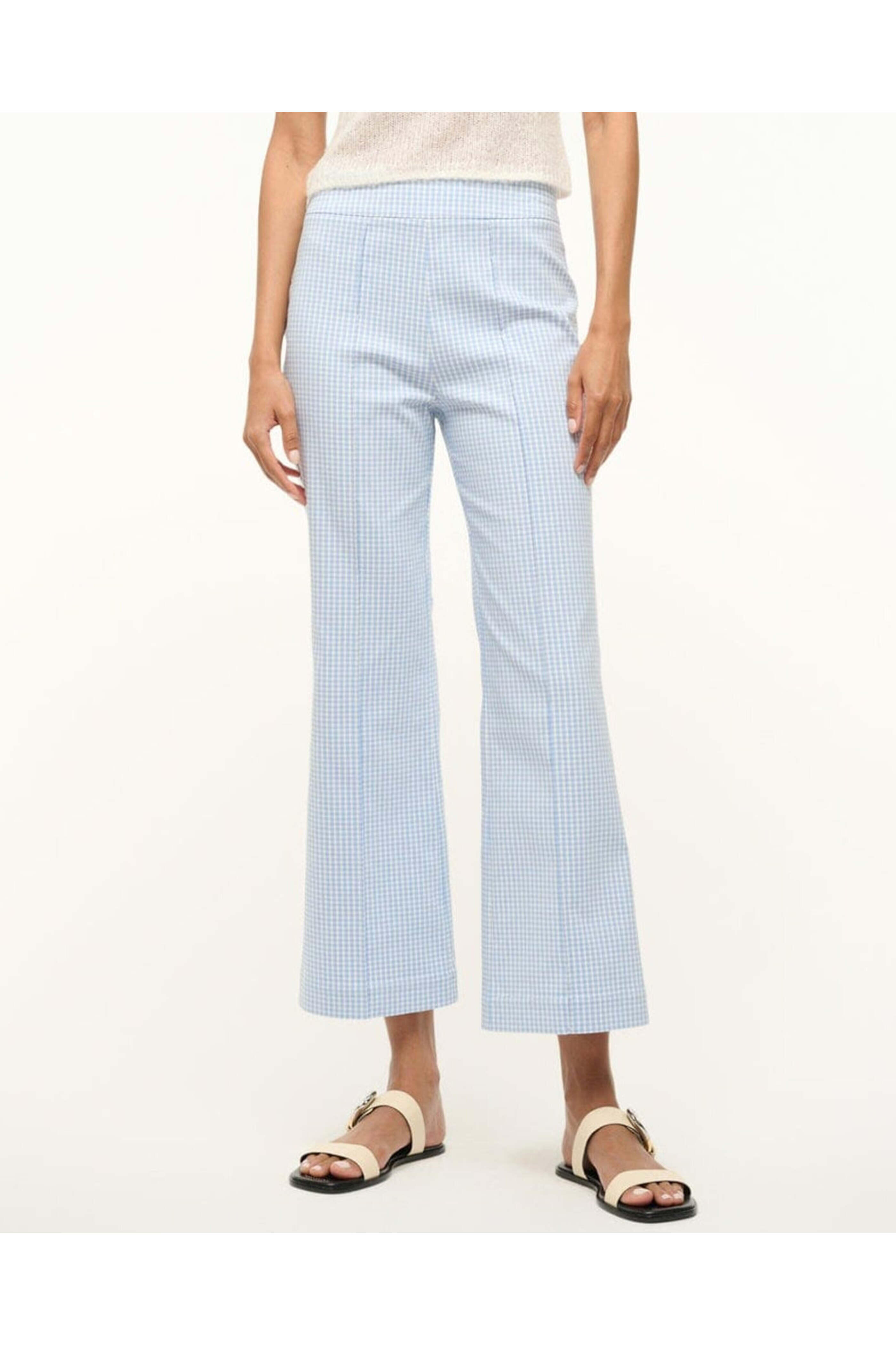 Staud - Sky Micro Check Knack Pant