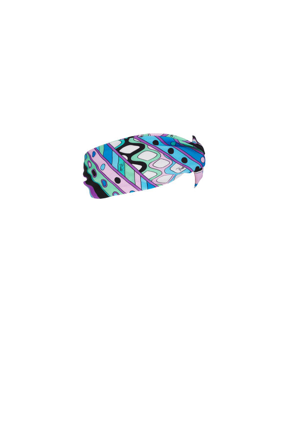 Pucci - Vivara Print Twist Headband 