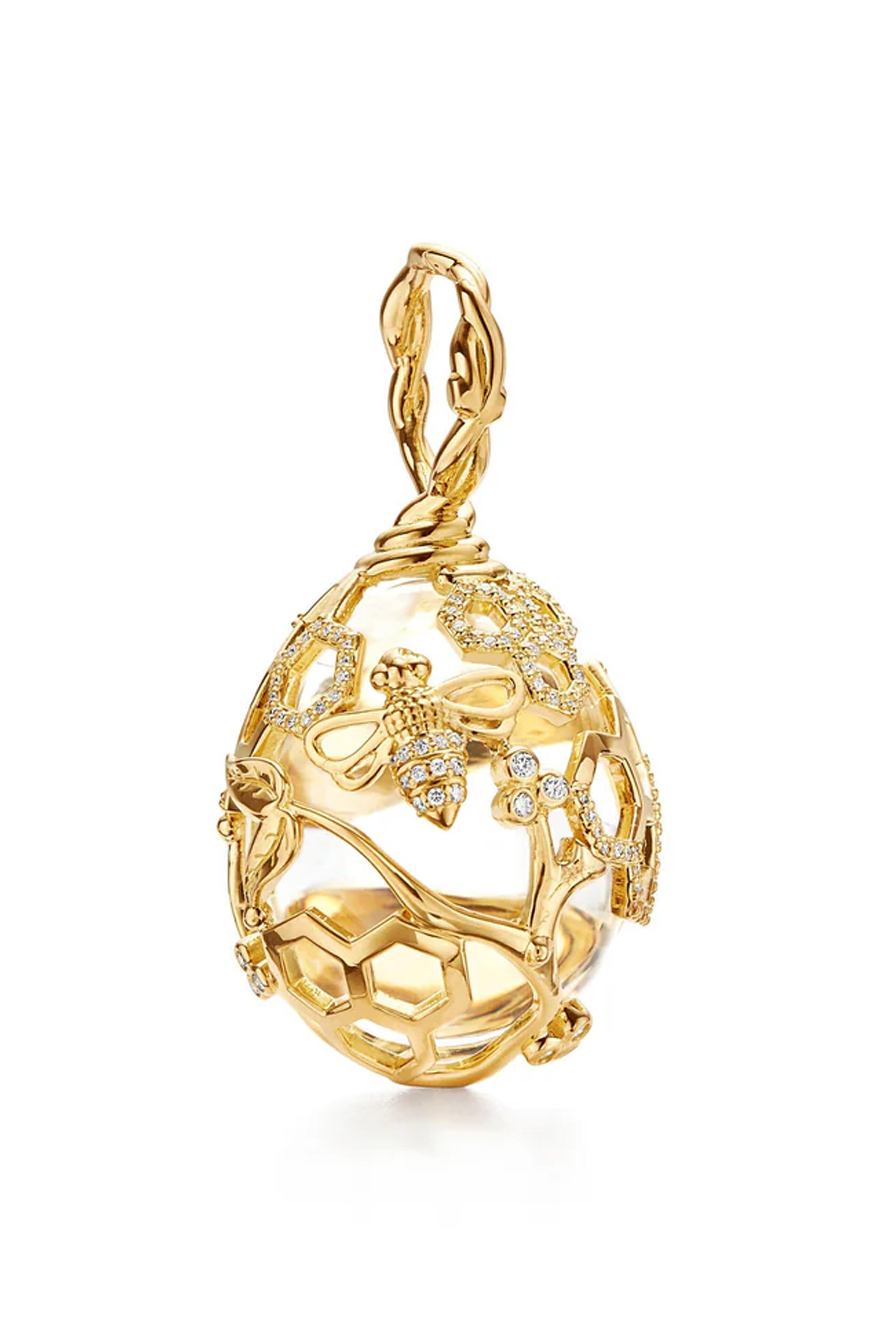 Temple St. Clair - Large Beehive Amulet Pendant