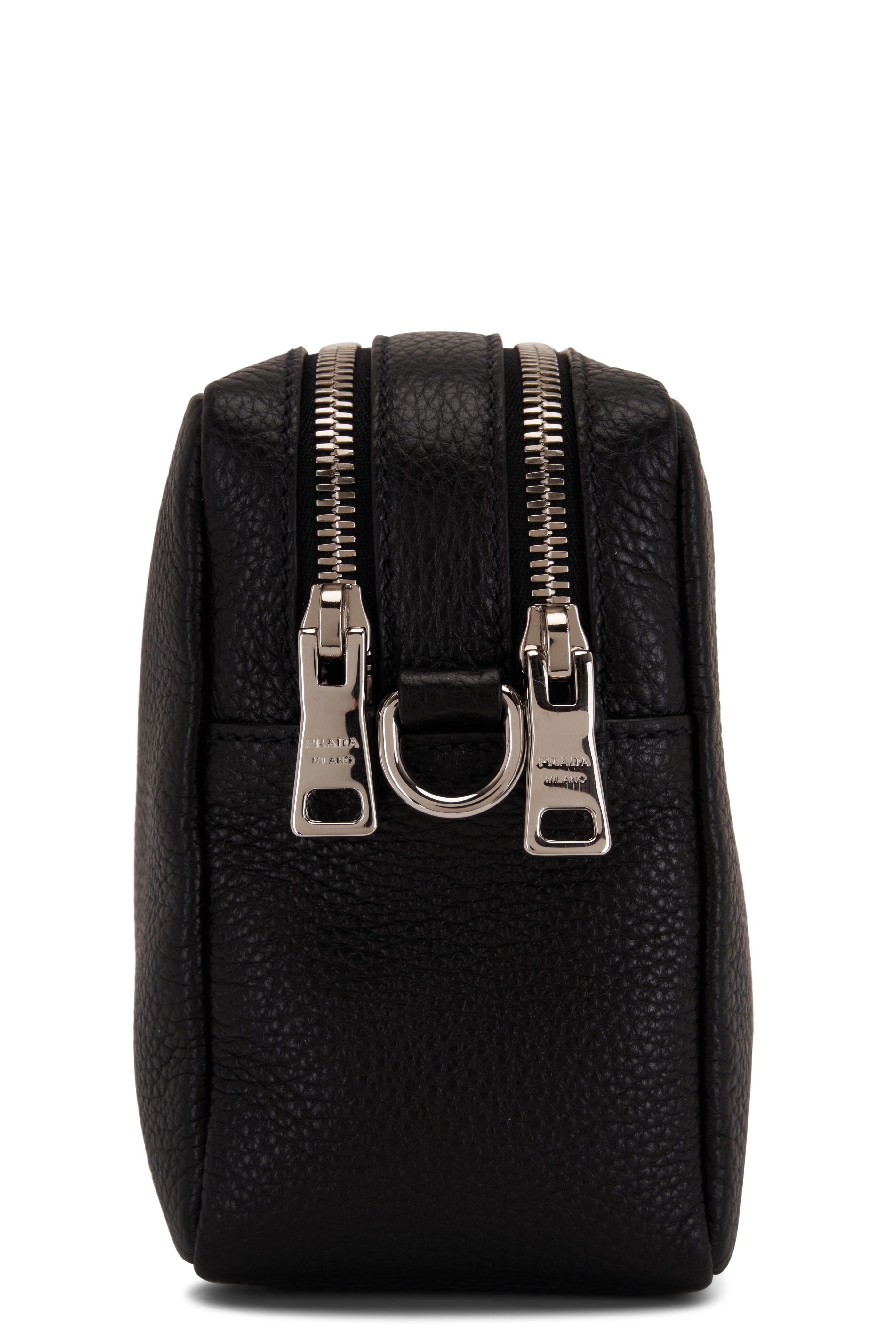 Prada Black Nylon Dual-Compartment Crossbody Bag, Best Price and Reviews