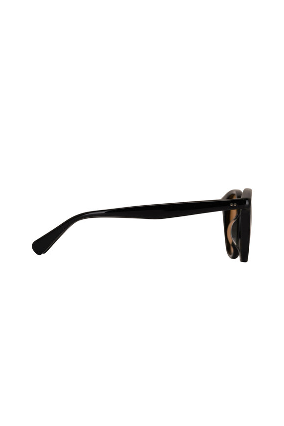 Oliver Peoples Desmon Sun Black & Yellow Sunglasses - view 4