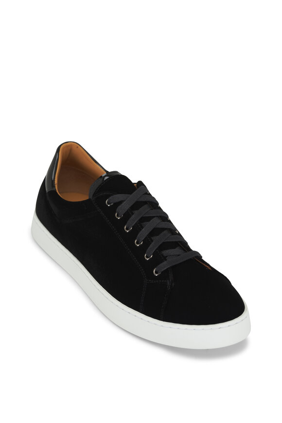 Magnanni Dalia III Black Velvet Low Top Sneaker