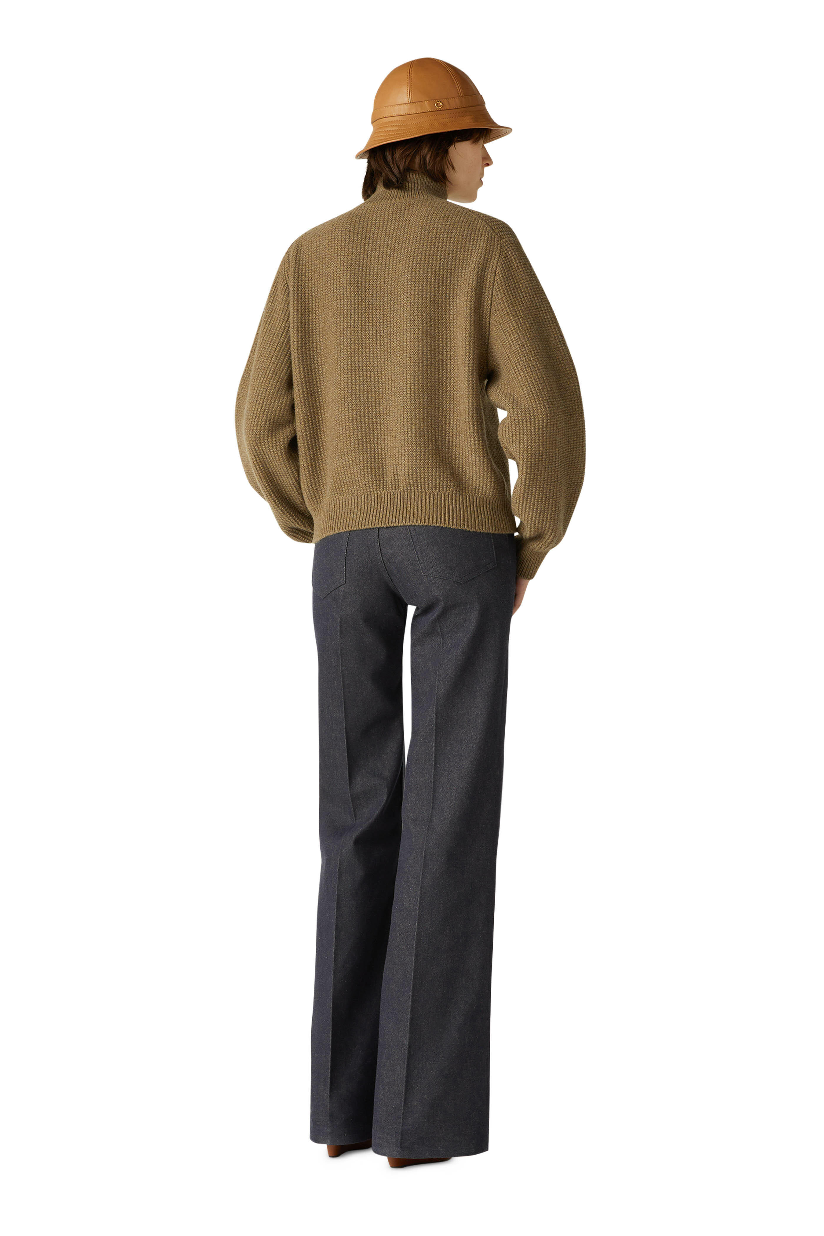 Loro Piana - Fobello Tundra Baby Cashmere Quarter Zip Sweater