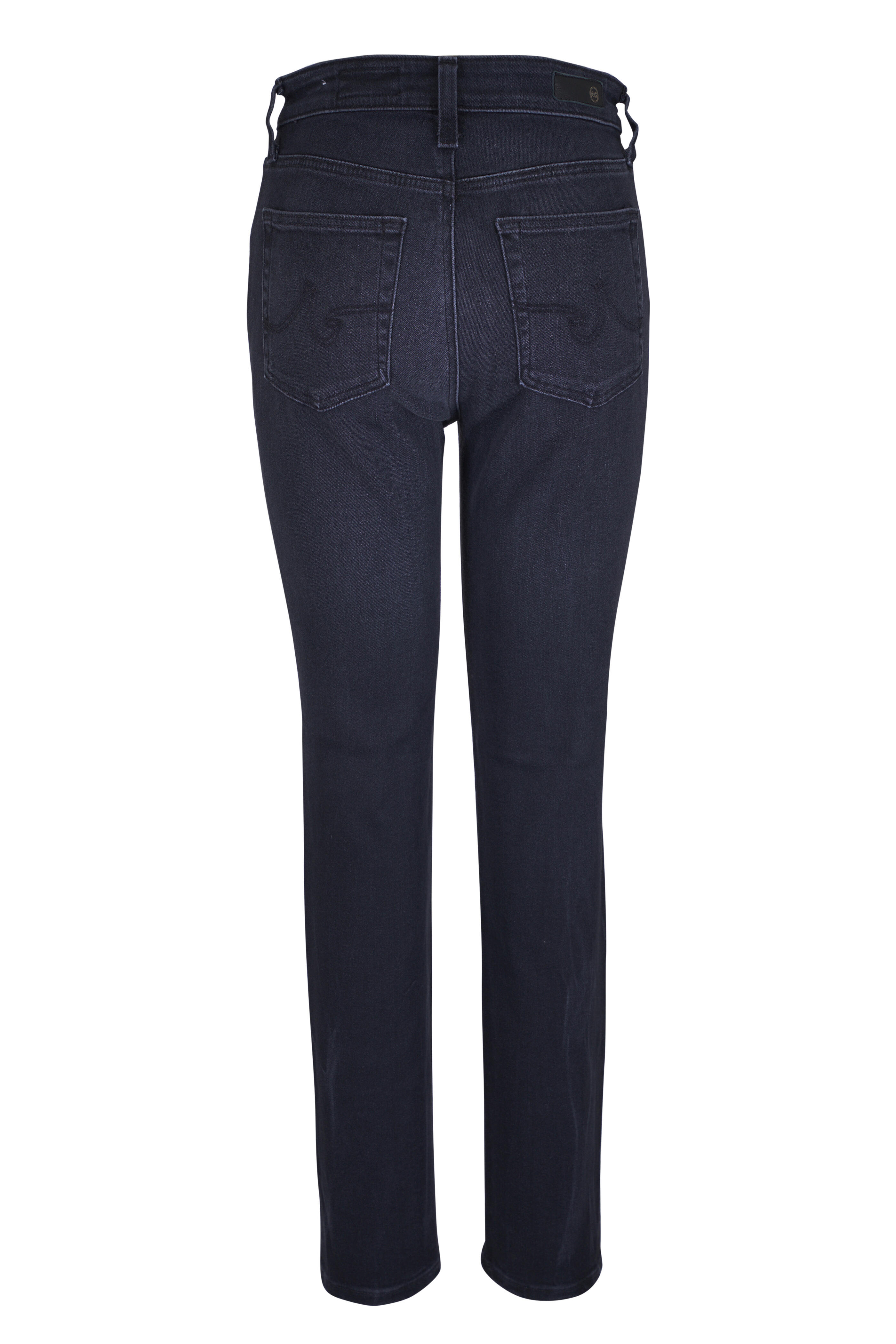 AG - Mari Glitch Mid-Rise Slim Straight Jean
