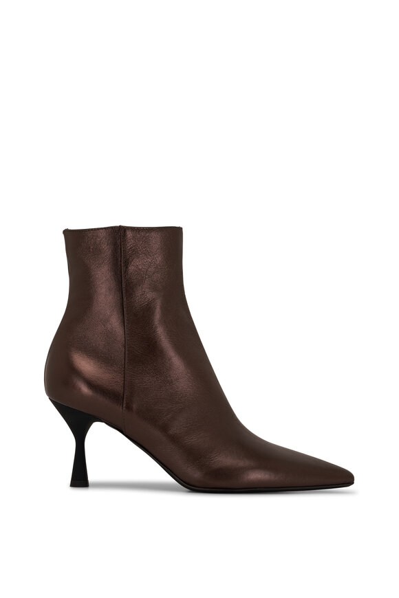 AGL - Ide Metallic Leather Bootie, 75mm