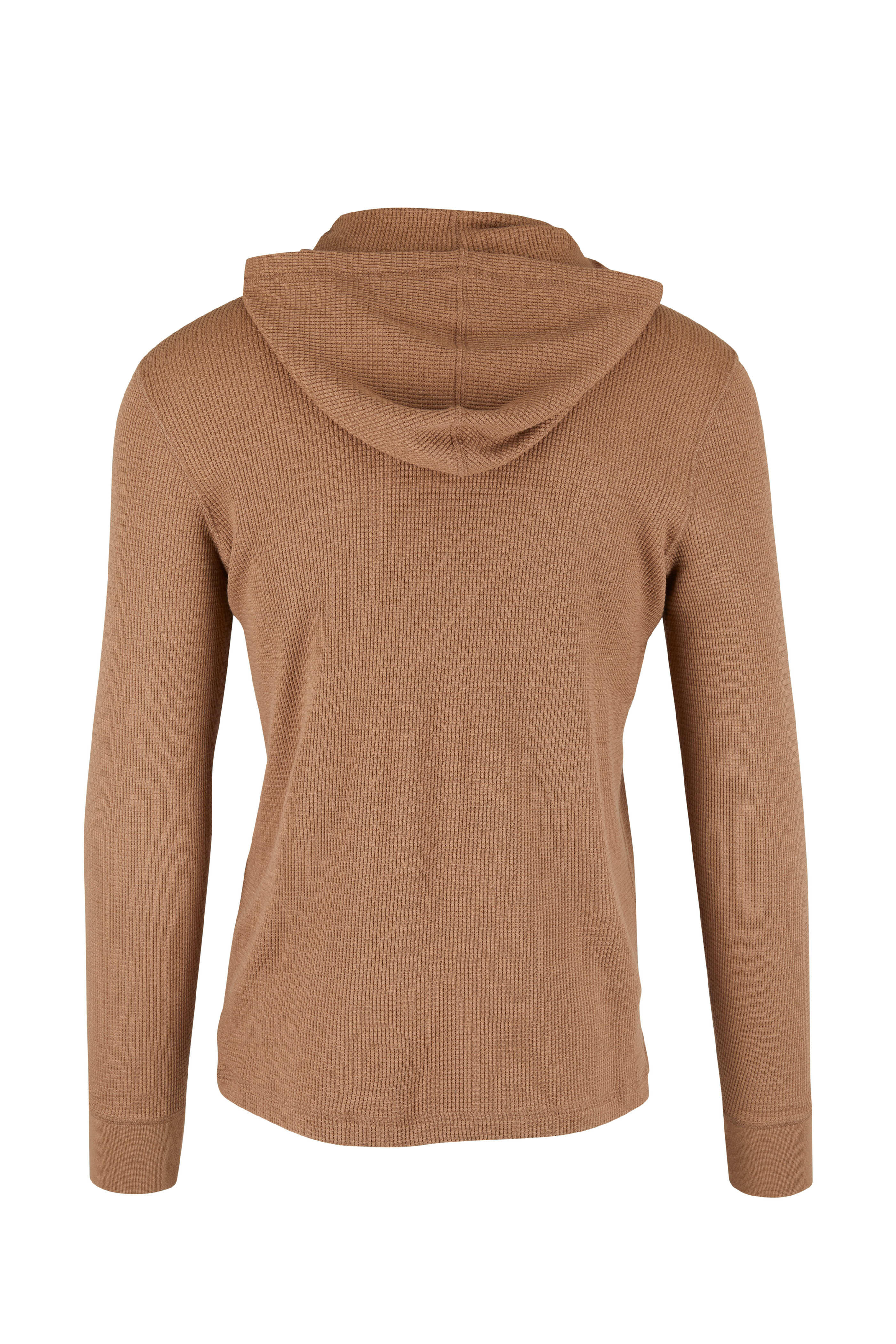 Faherty Brand - Legend™ Chestnut Waffle Hoodie