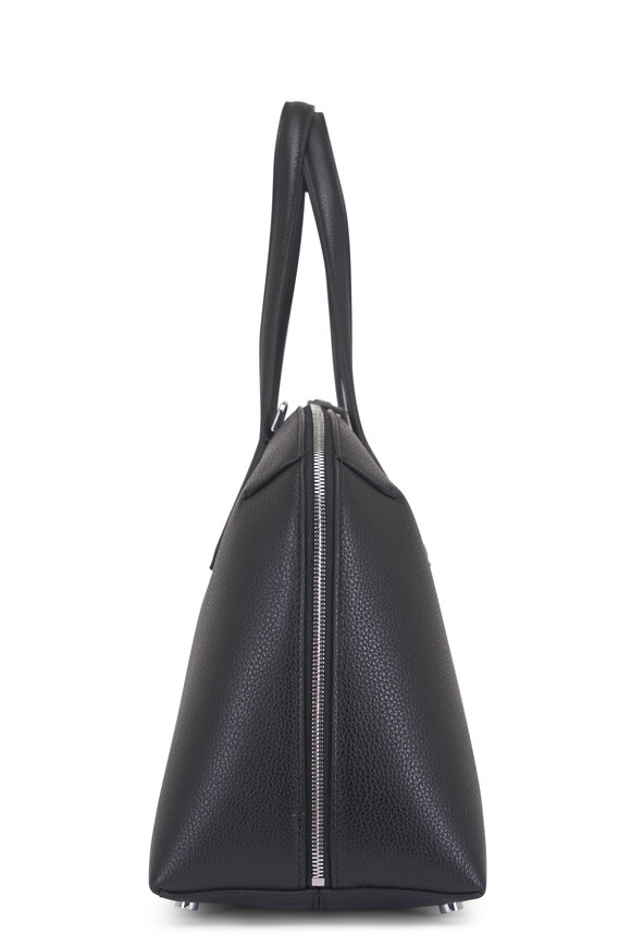 Totême Medium Black Grain Leather Day Tote - view 5
