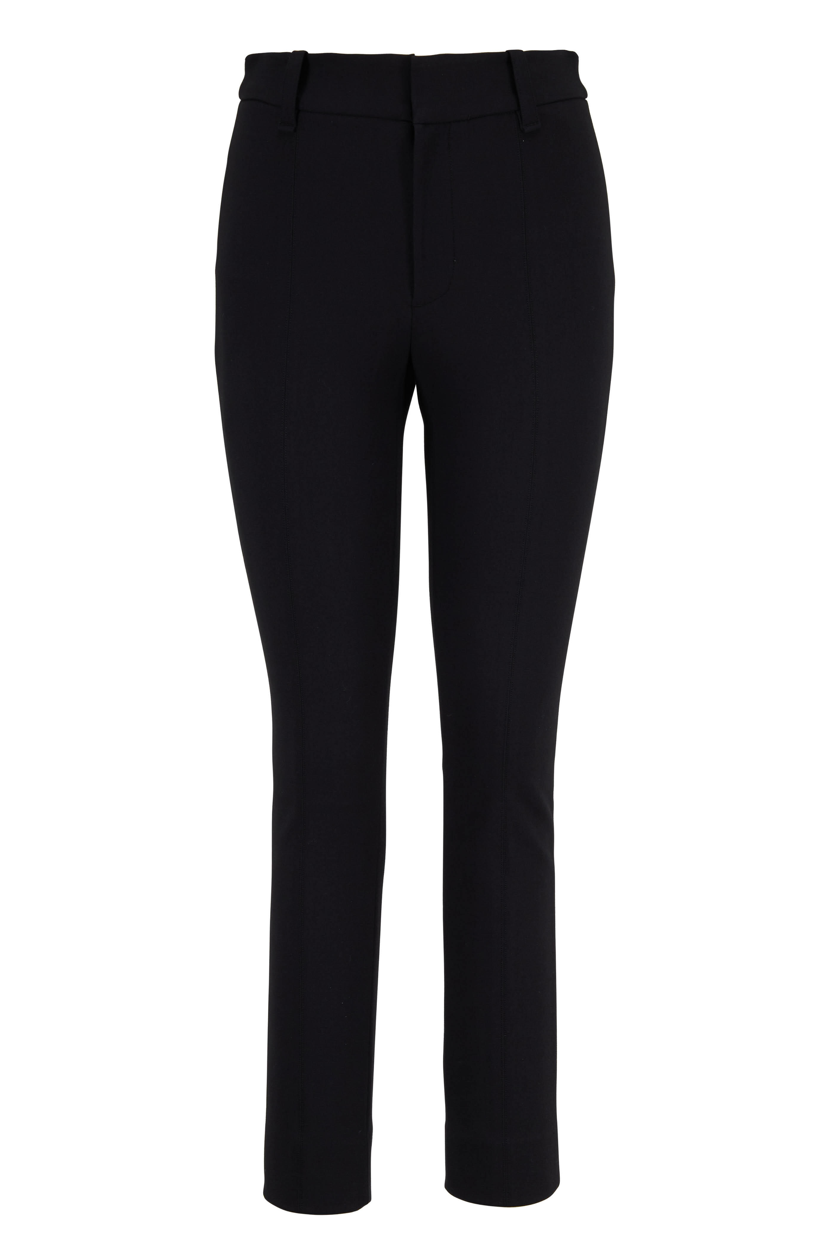 Vince - Black High-Rise Cigarette Leg Pant