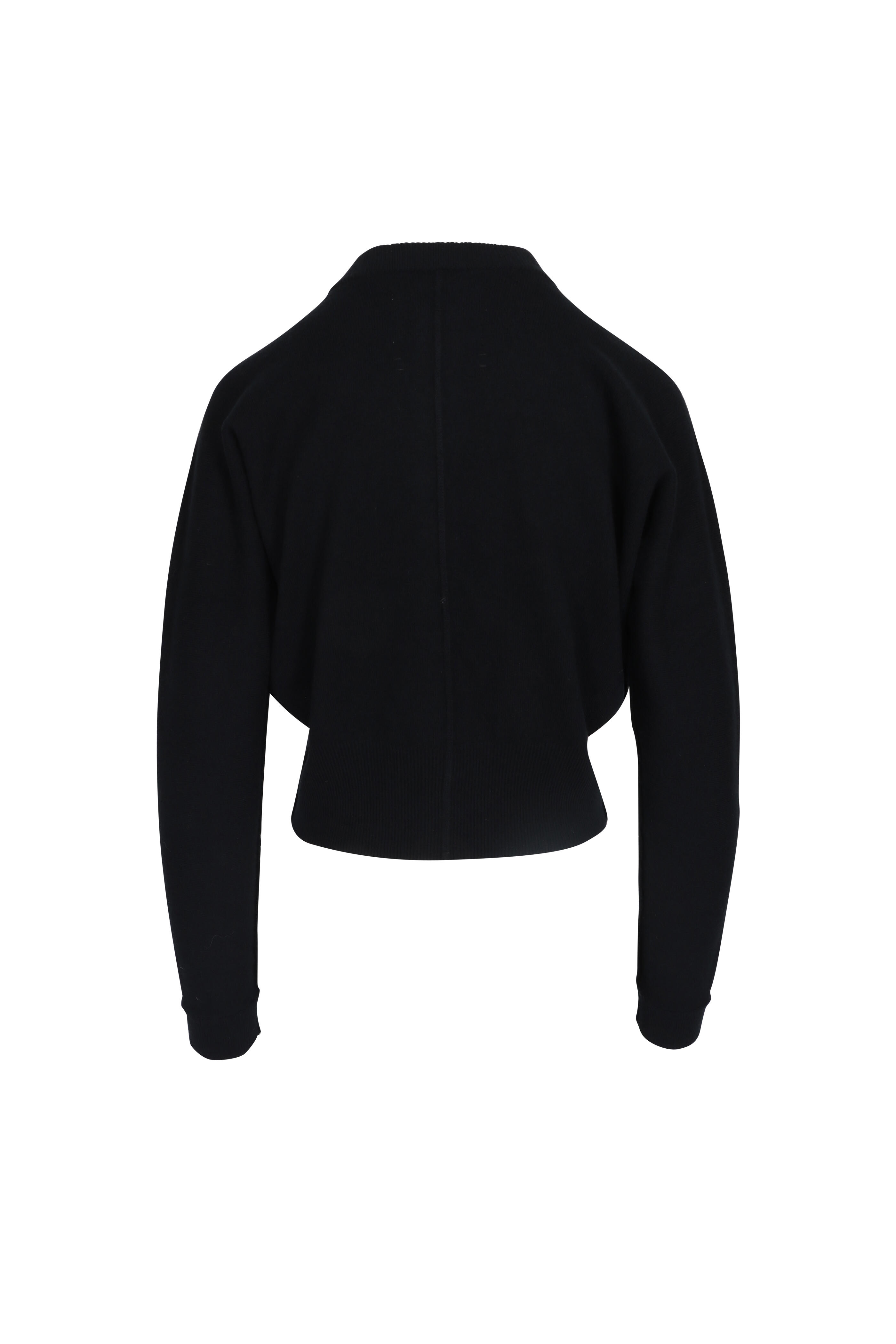 Extreme Cashmere - Blouson Black Cardigan