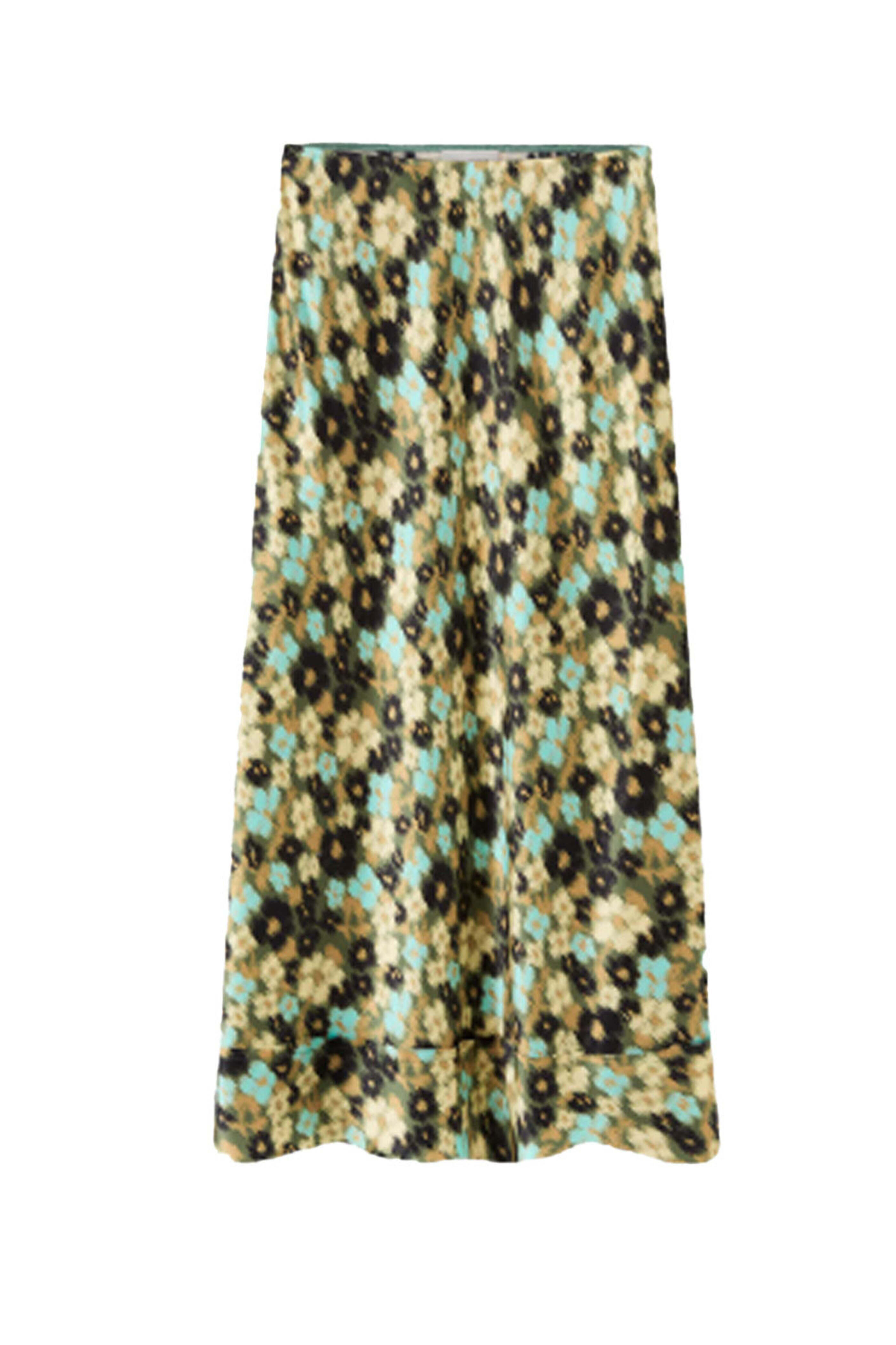 Lee Mathews - Green Bella Midi Skirt