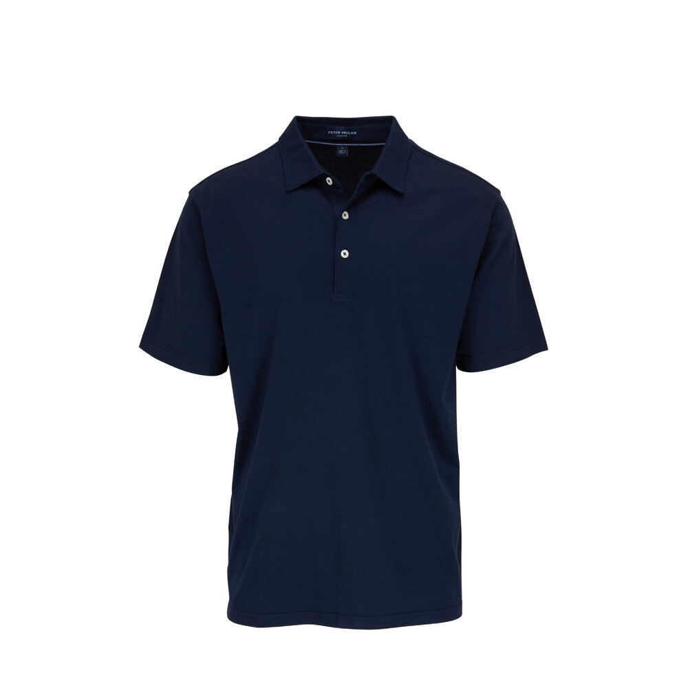 Peter Millar - Excursionist Navy Short Sleeve Polo