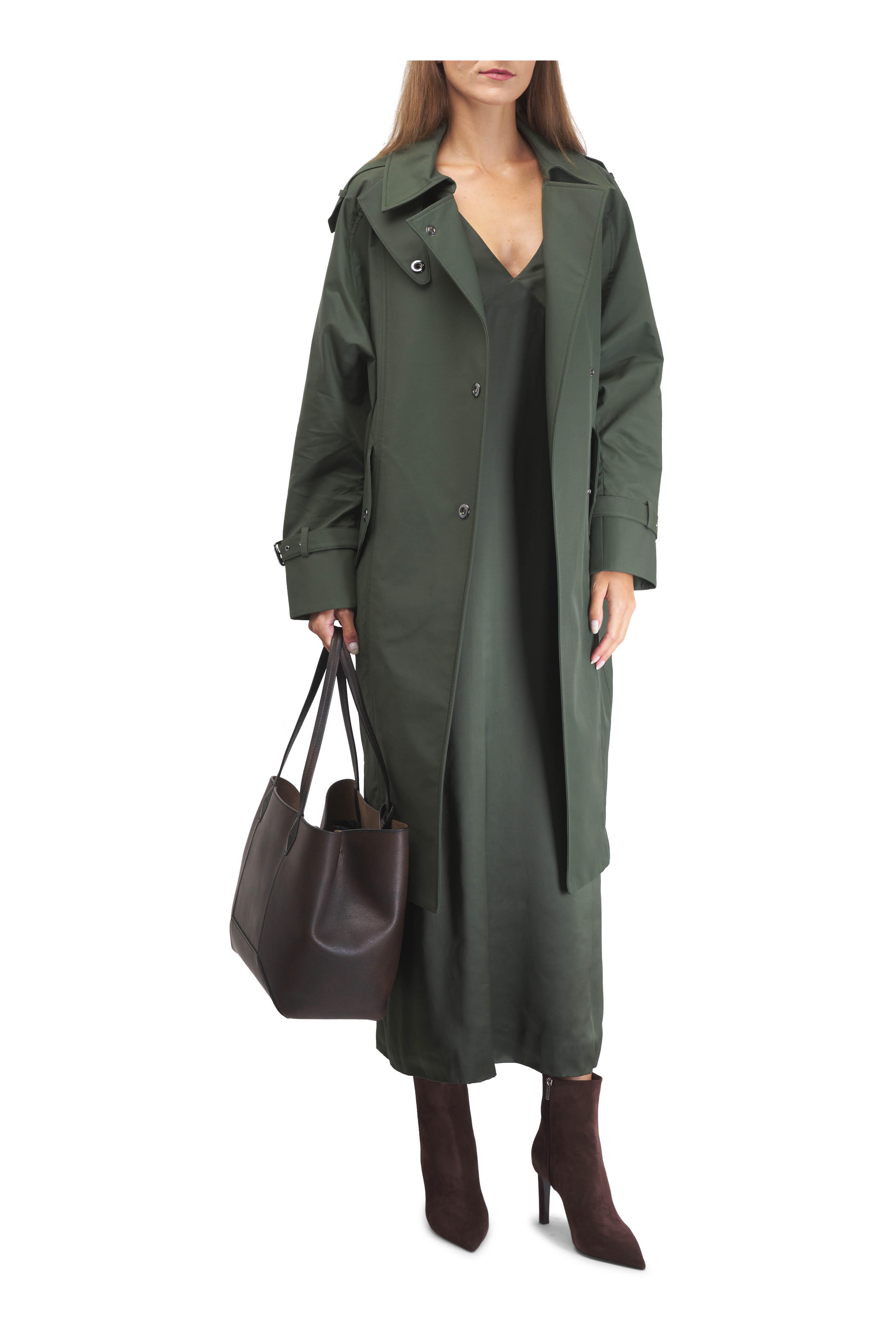TWP - Long Bogie Beetle Bee Green Coat