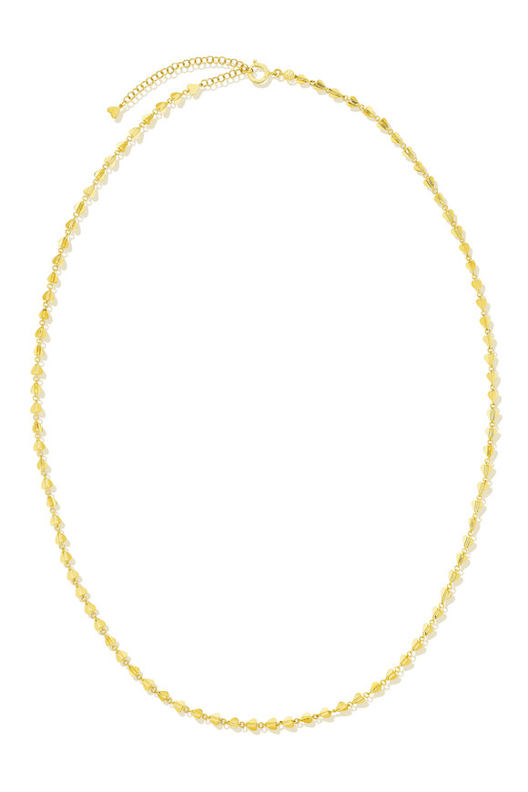 Cadar 18k Yellow Gold Wings of Love Chain Necklace - view 1