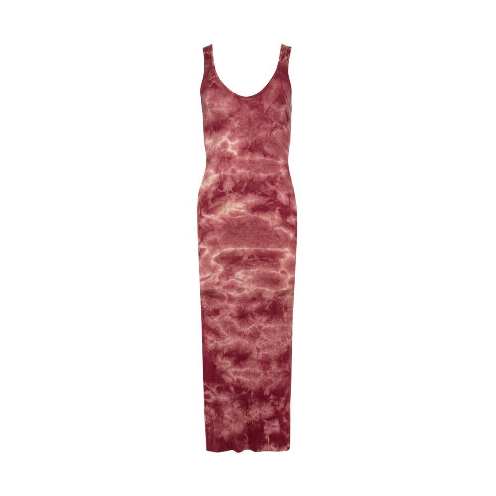 enza costa tank midi dress Enza Costa Silk Rib Tank Midi Dress in Vapor Ionic