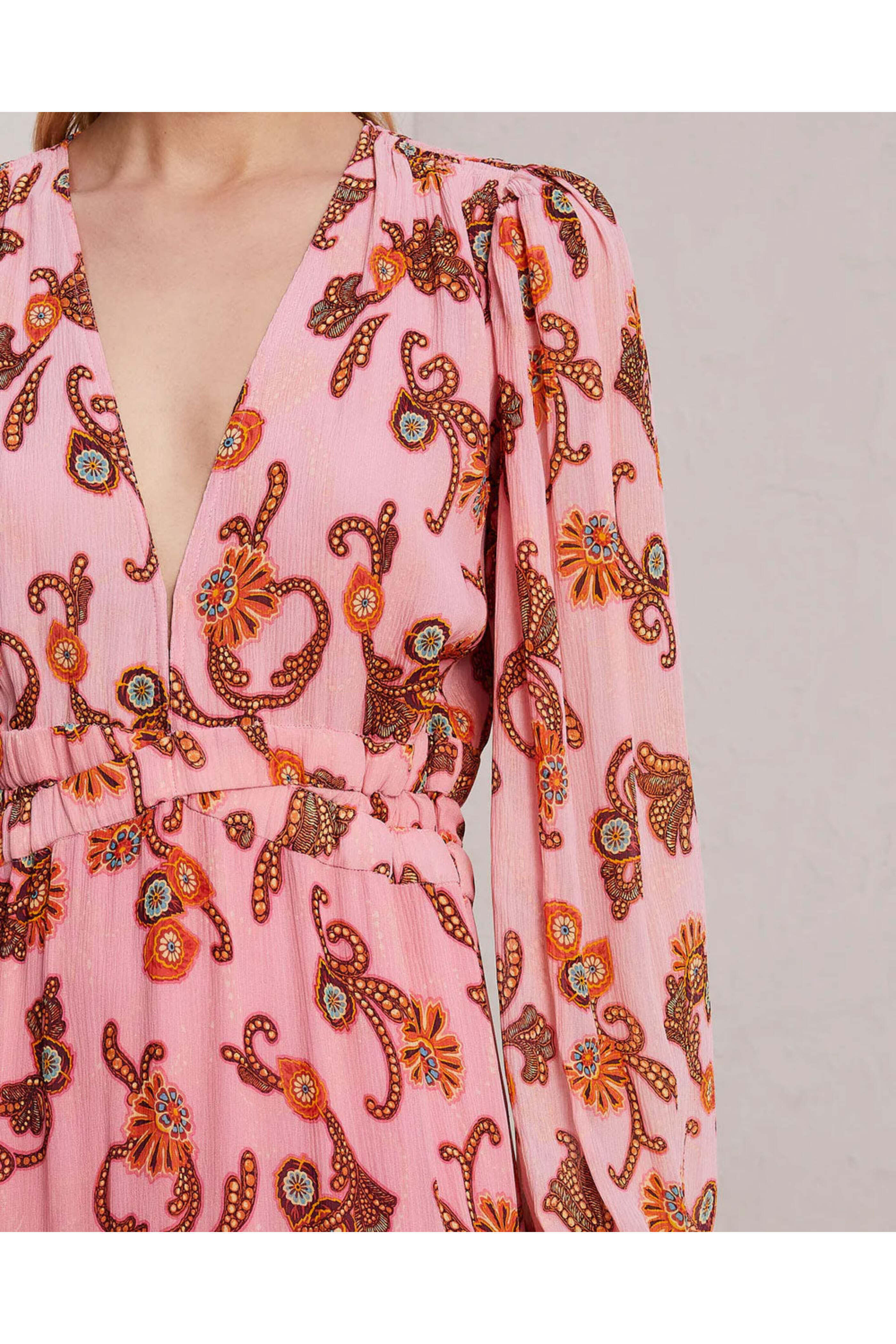 A.L.C. - Annie Silk Maxi Dress