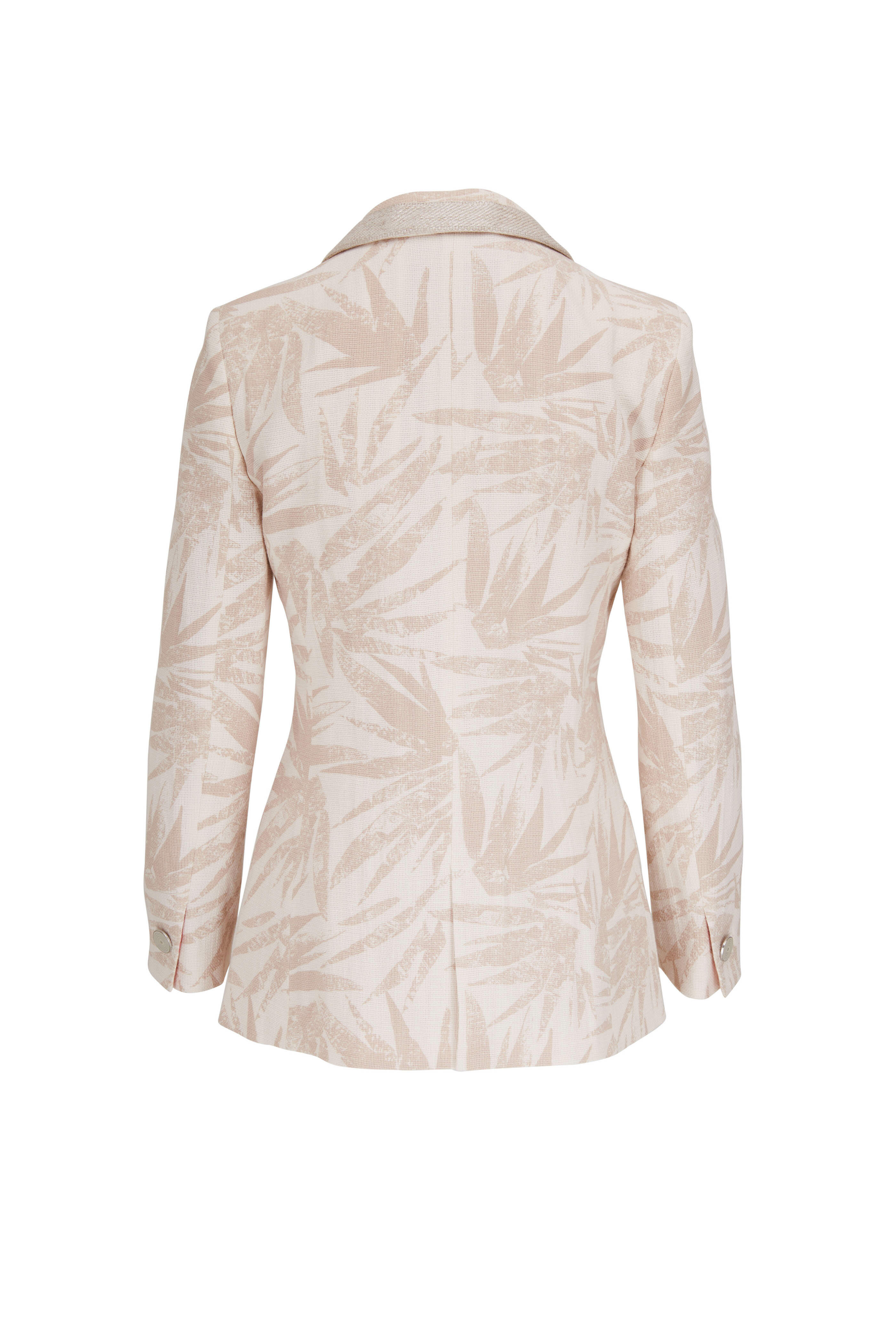 Giorgio Armani - Sand Printed Foliage Jacket