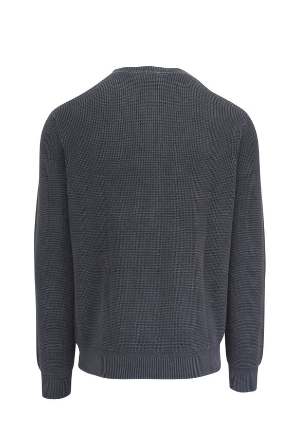 Faherty Brand - Faded Black Sunwashed Crewneck Sweater