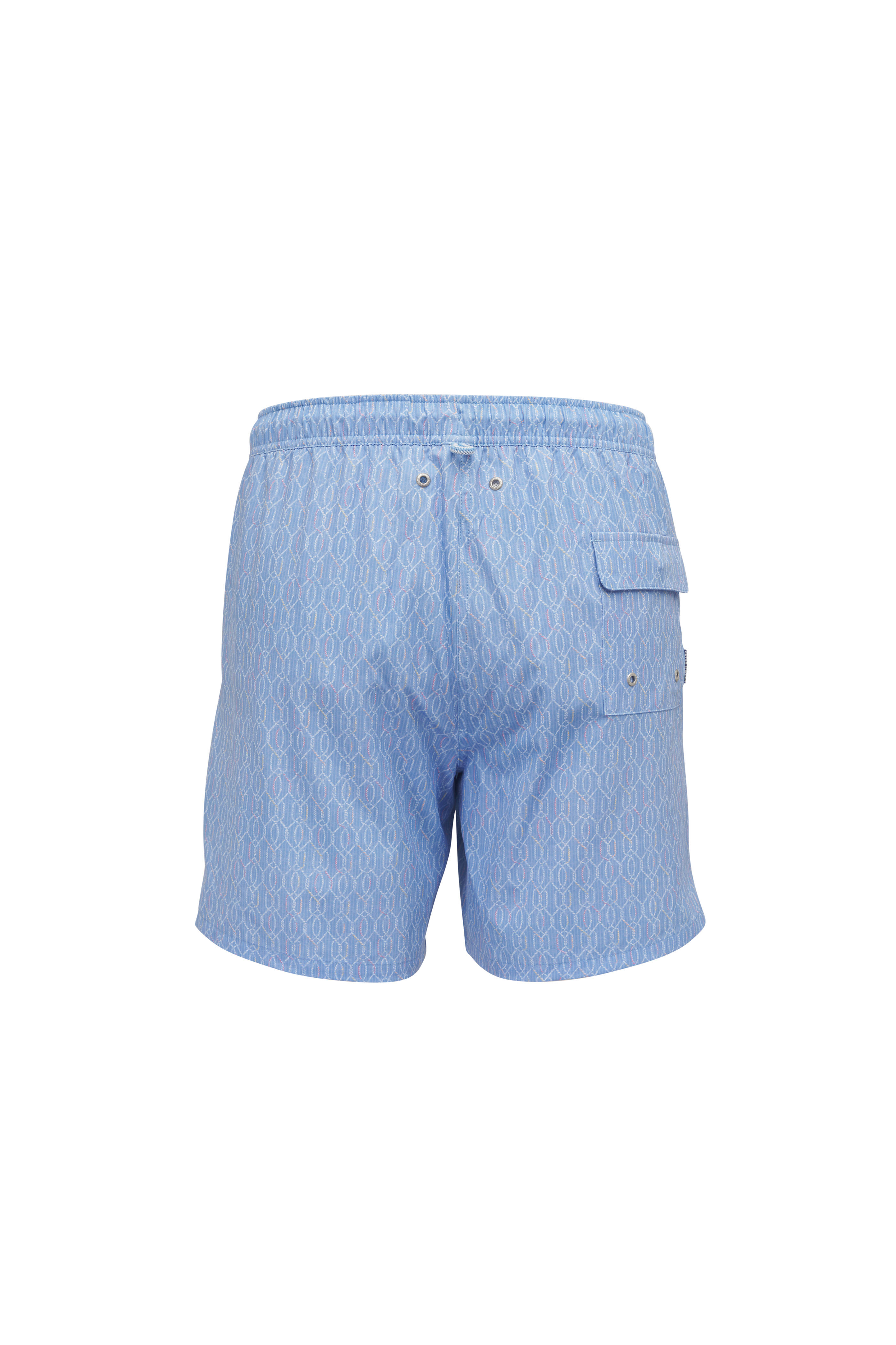 Peter Millar - Nautical Ropes Bluebird Swim Trunks