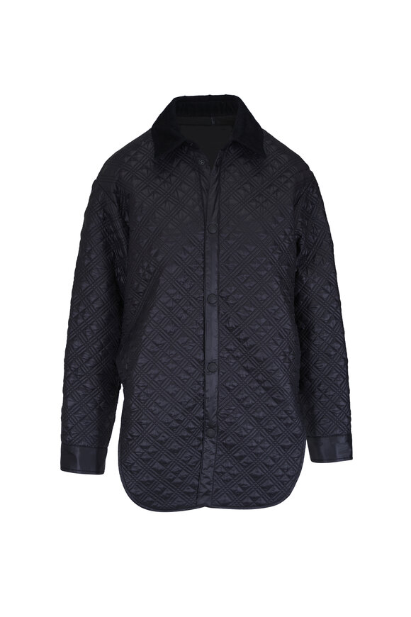 Moncler Black Quilted Jacket - view 1