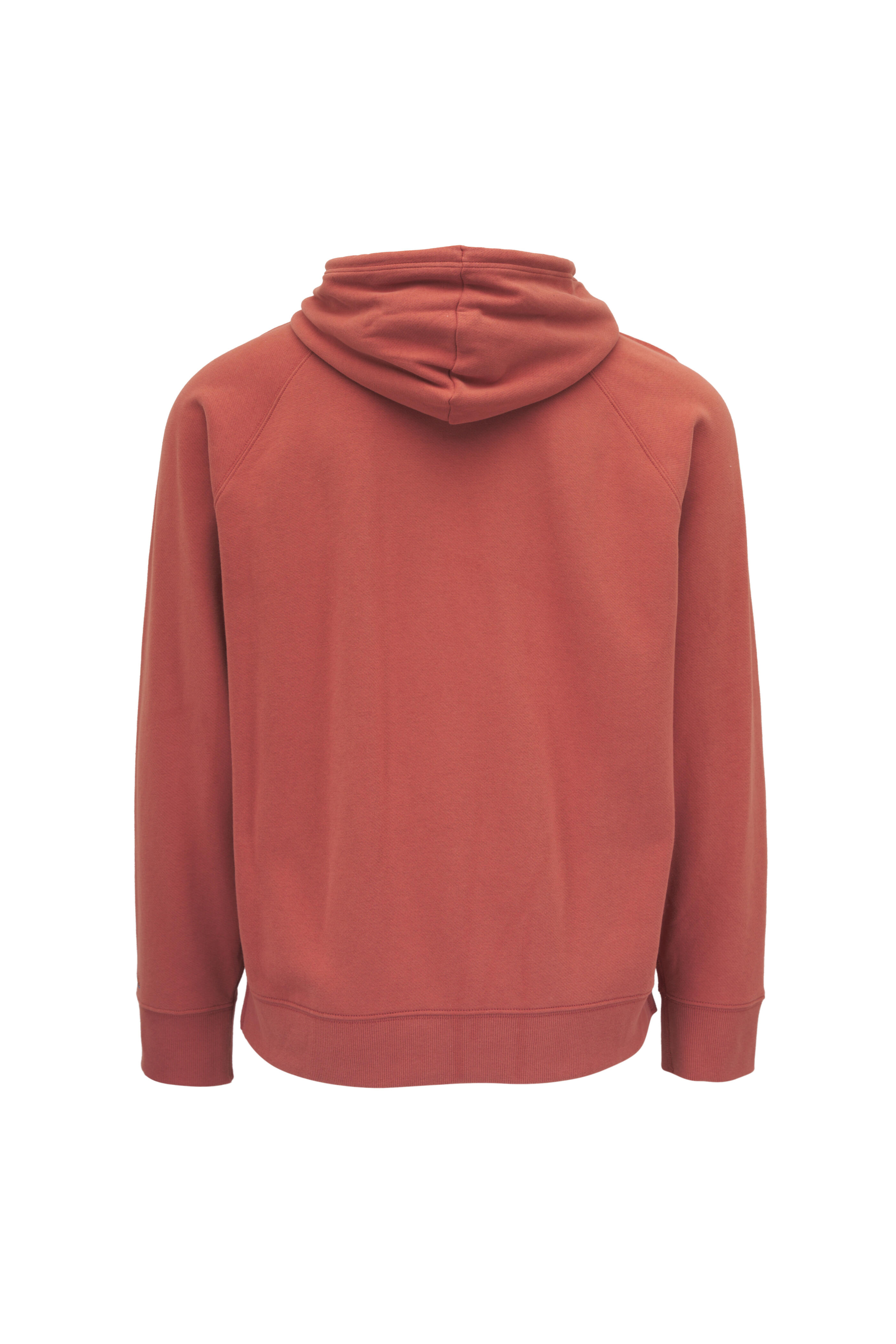 Faherty Brand - High Standard Dusty Sienna Fleece Hoodie