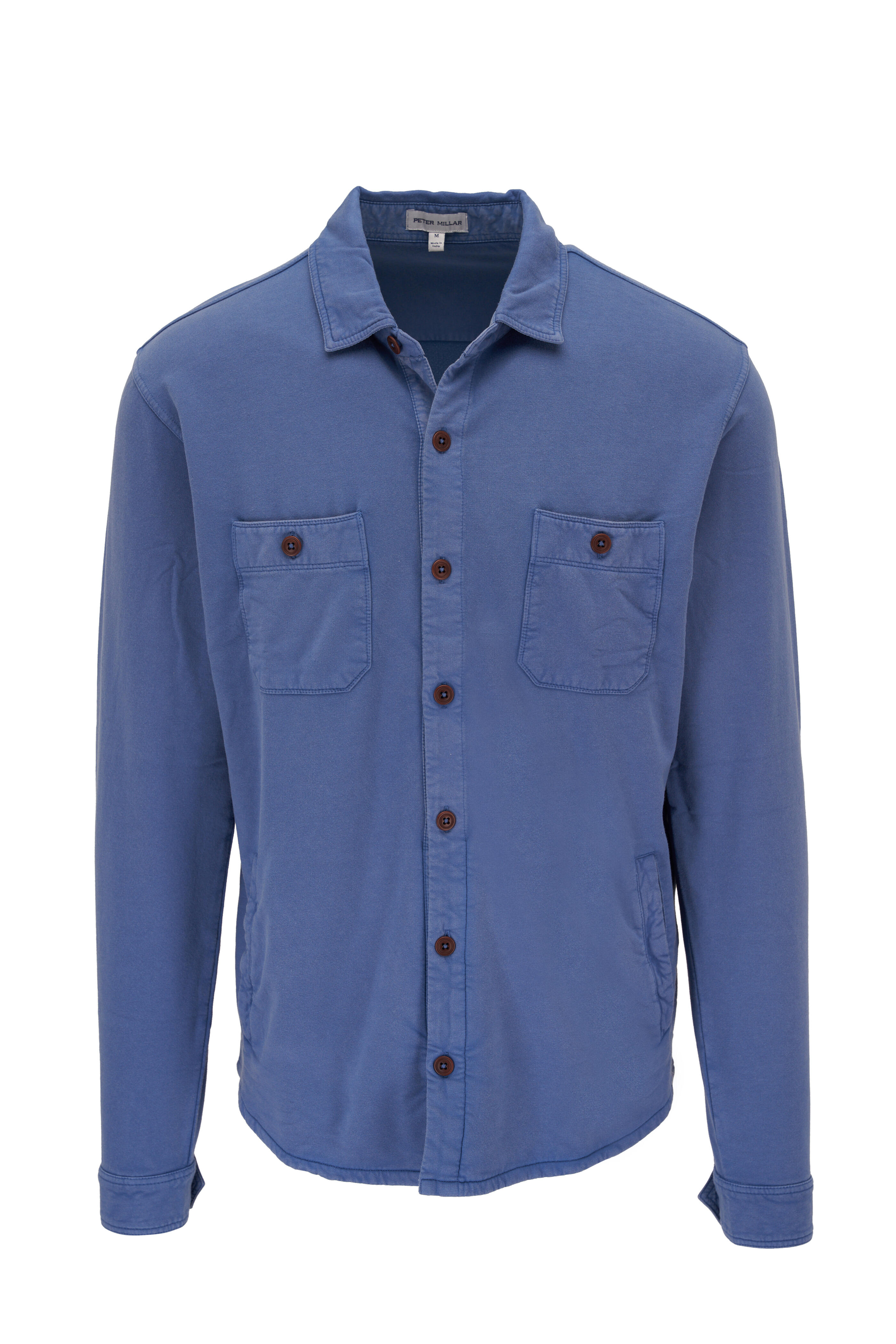 Peter Millar - Moon Blue Lava Wash Fleece Shacket