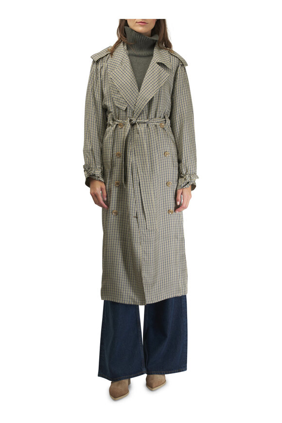 Dorothee Schumacher - Checked Coolness Silk Jacket Dress