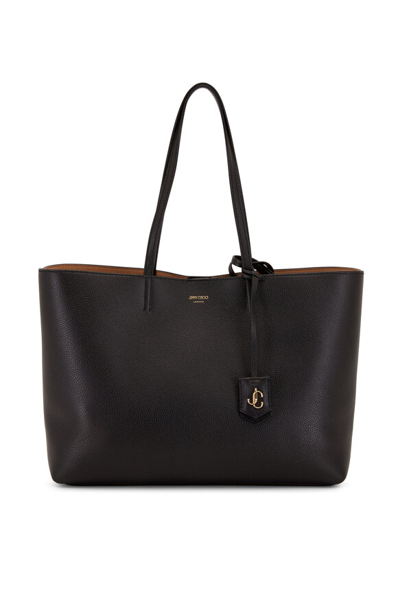 Jimmy Choo - Nine2Five Black Leather Tote