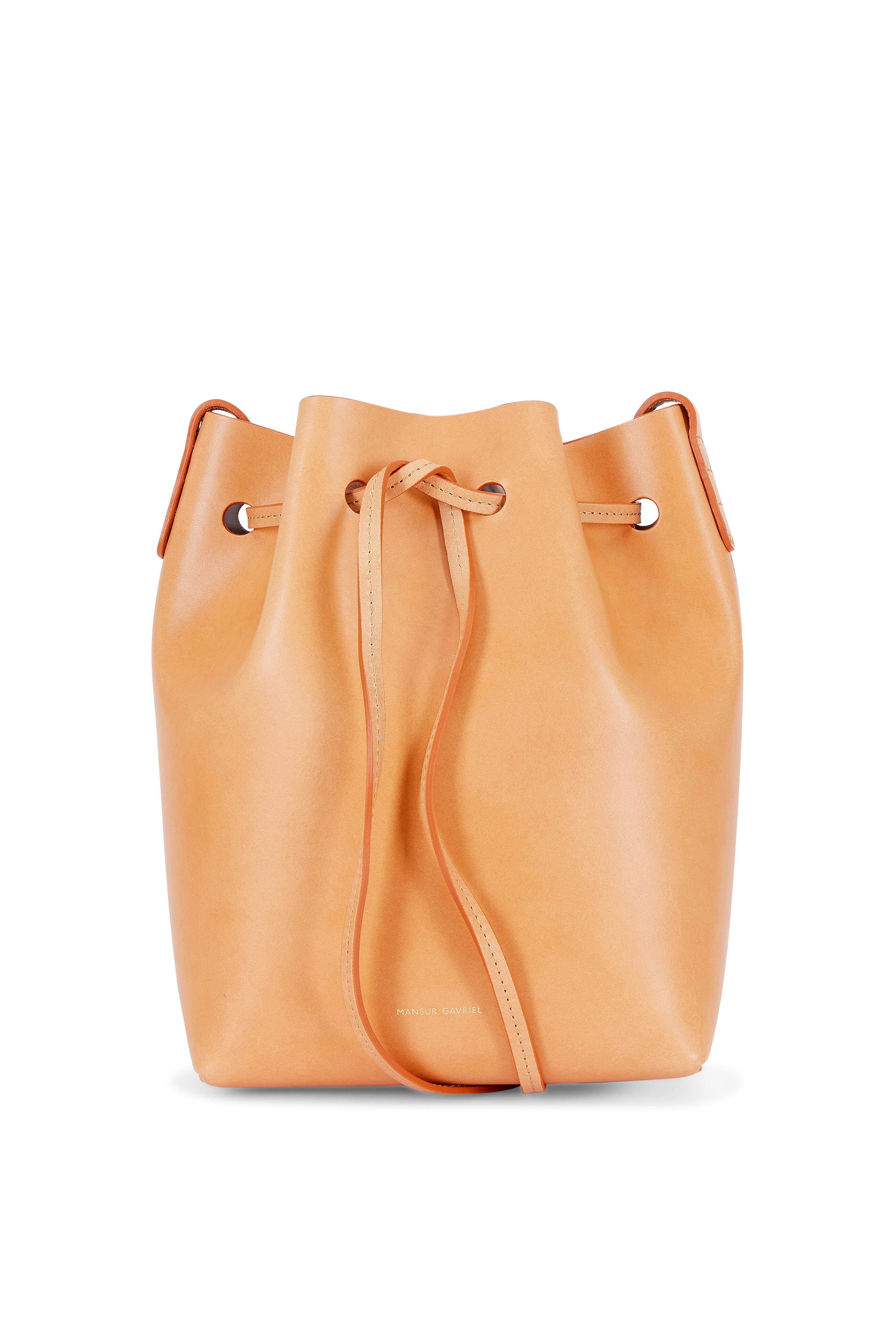 Mansur Gavriel - Tan Leather Mini Bucket Bag