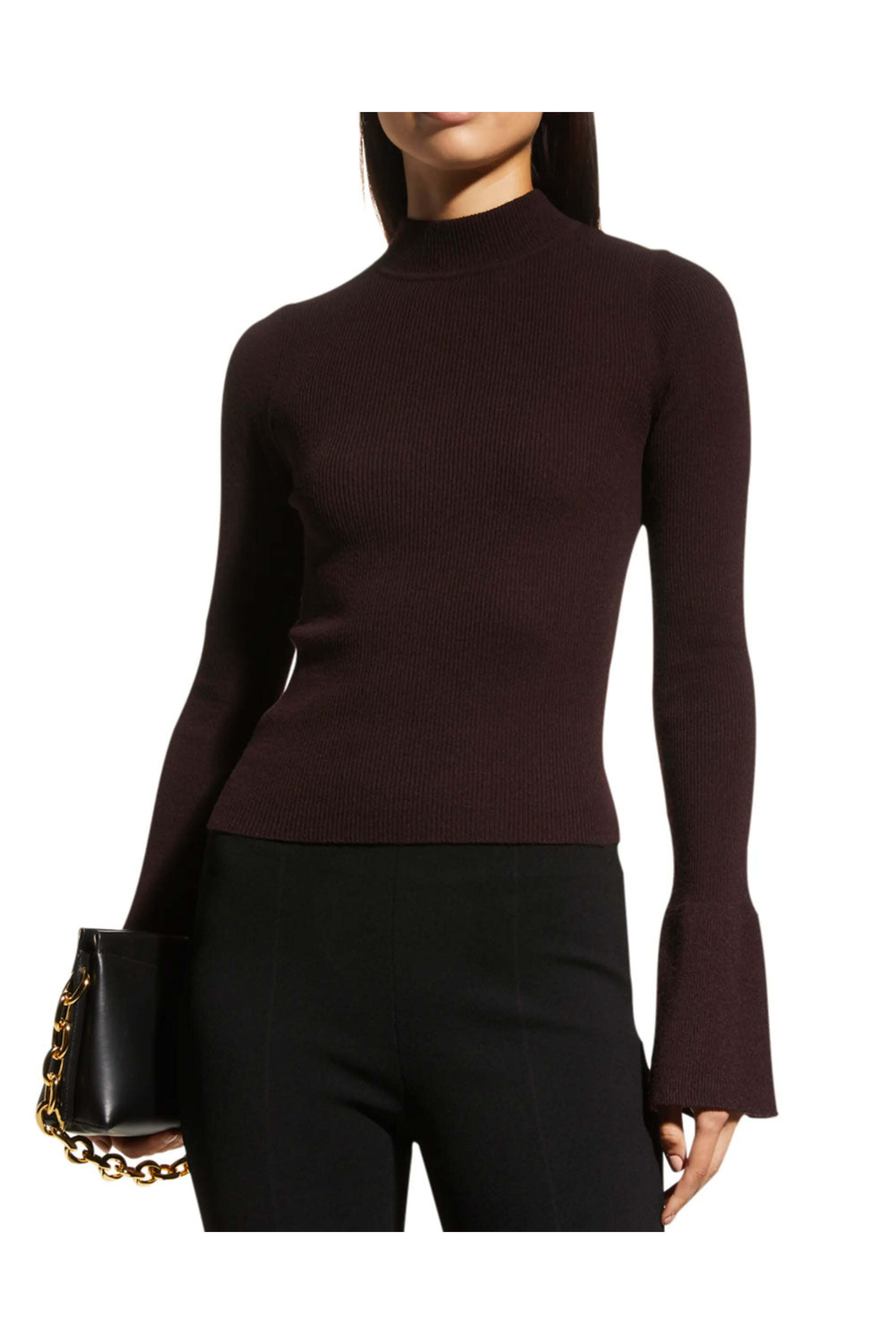 A.L.C. - Chocolate Devin Knit Sweater