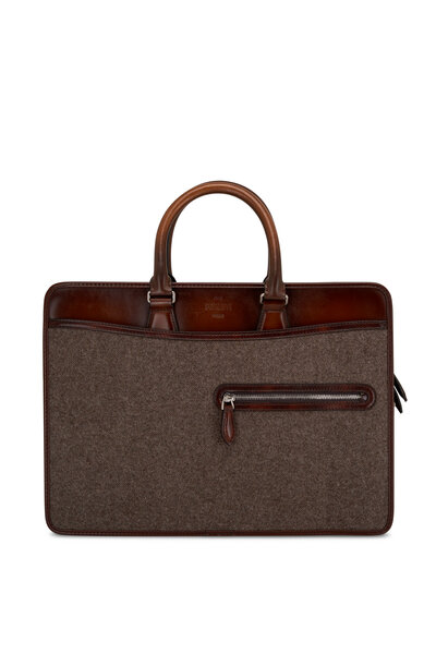 Berluti - Perspective Neo Scritto Leather Briefcase