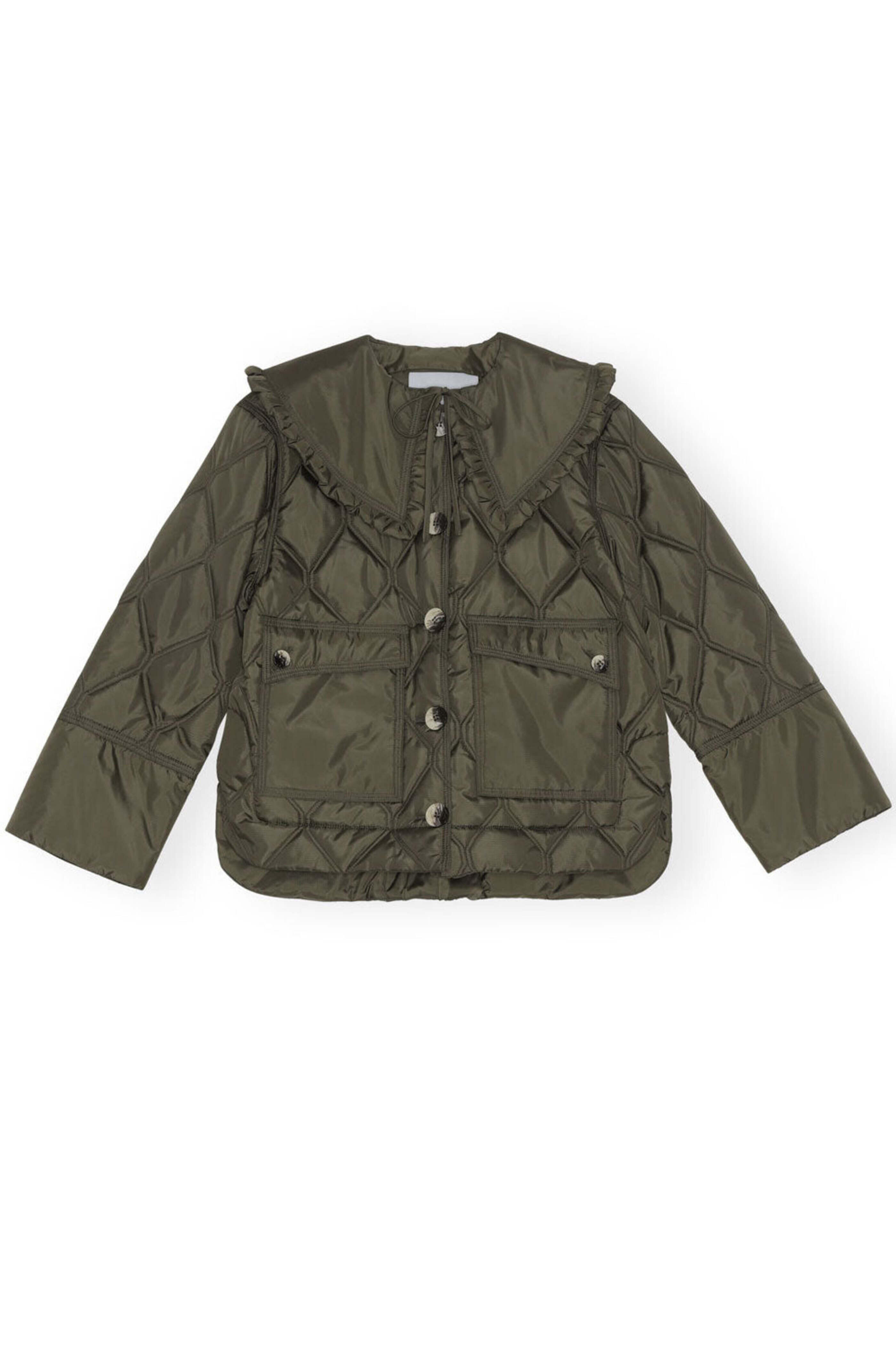 Ganni - Kalamata Recycled Ripstop Quilt Jacket