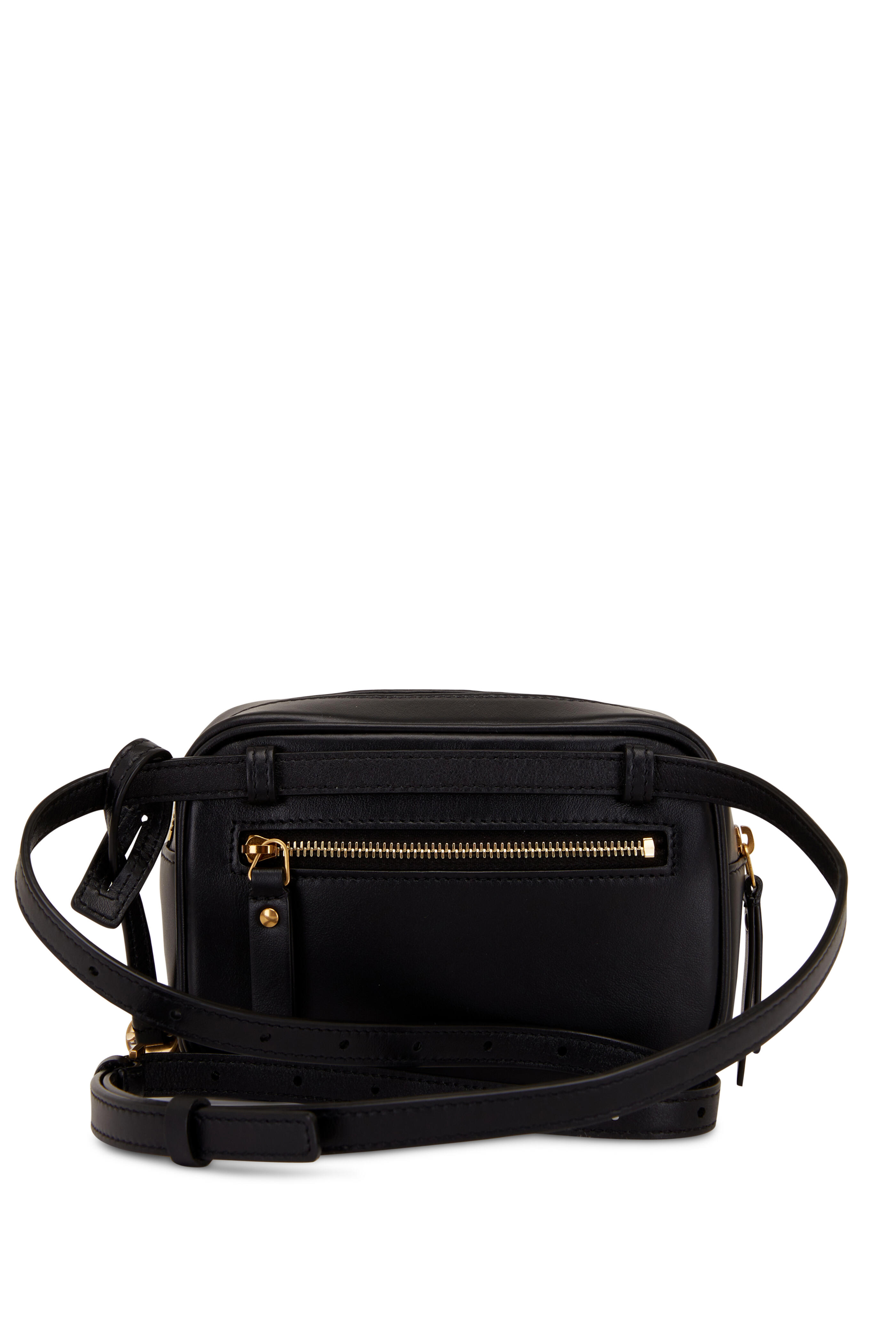 Saint Laurent Lou Quilted Leather Belt Bag in Black
