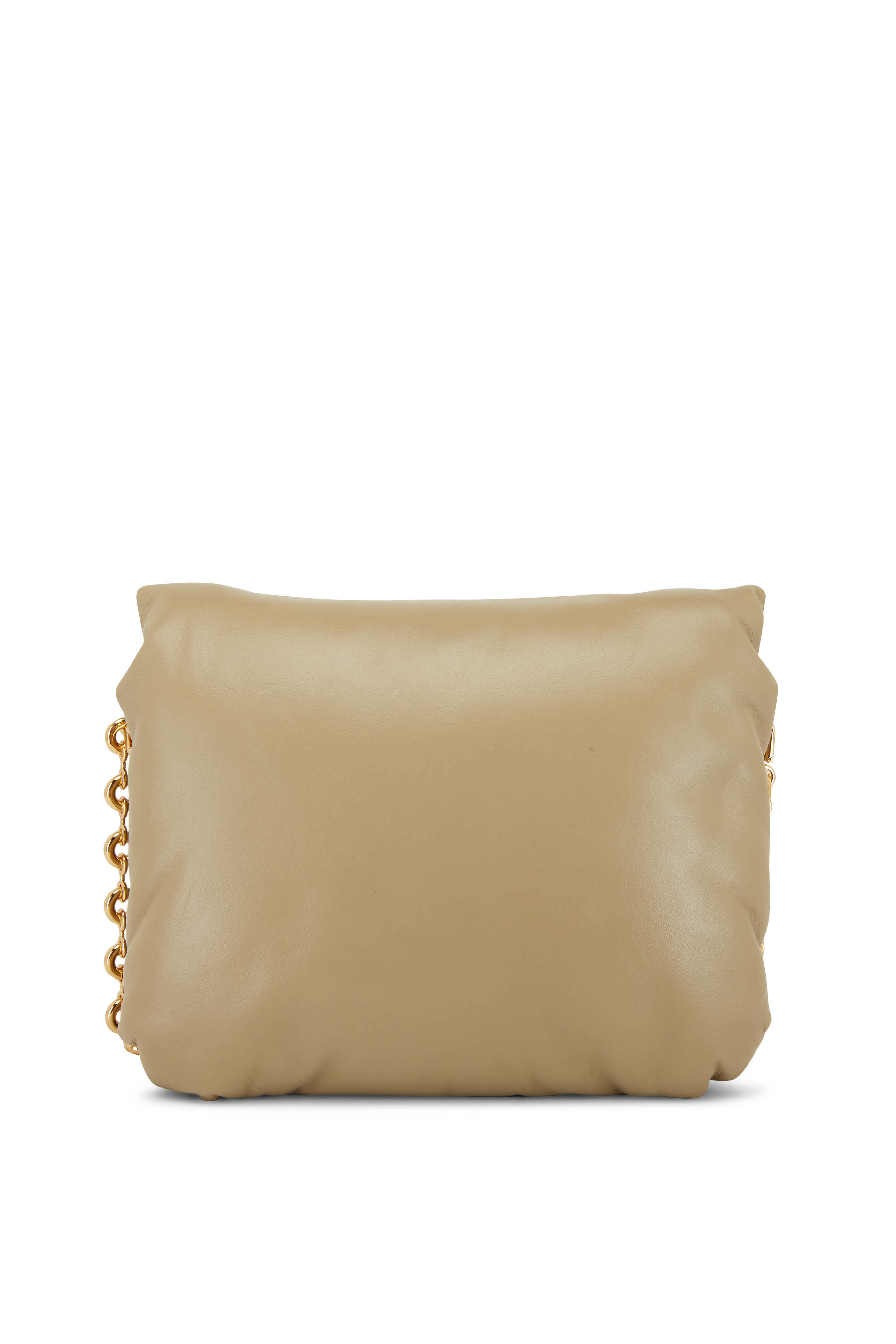 Loewe Goya Puffer Bag in Clay Green