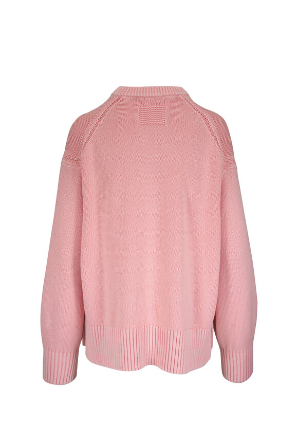 Guest in Residence Sunwash Light Pink Cozy Crewneck Sweater - view 2