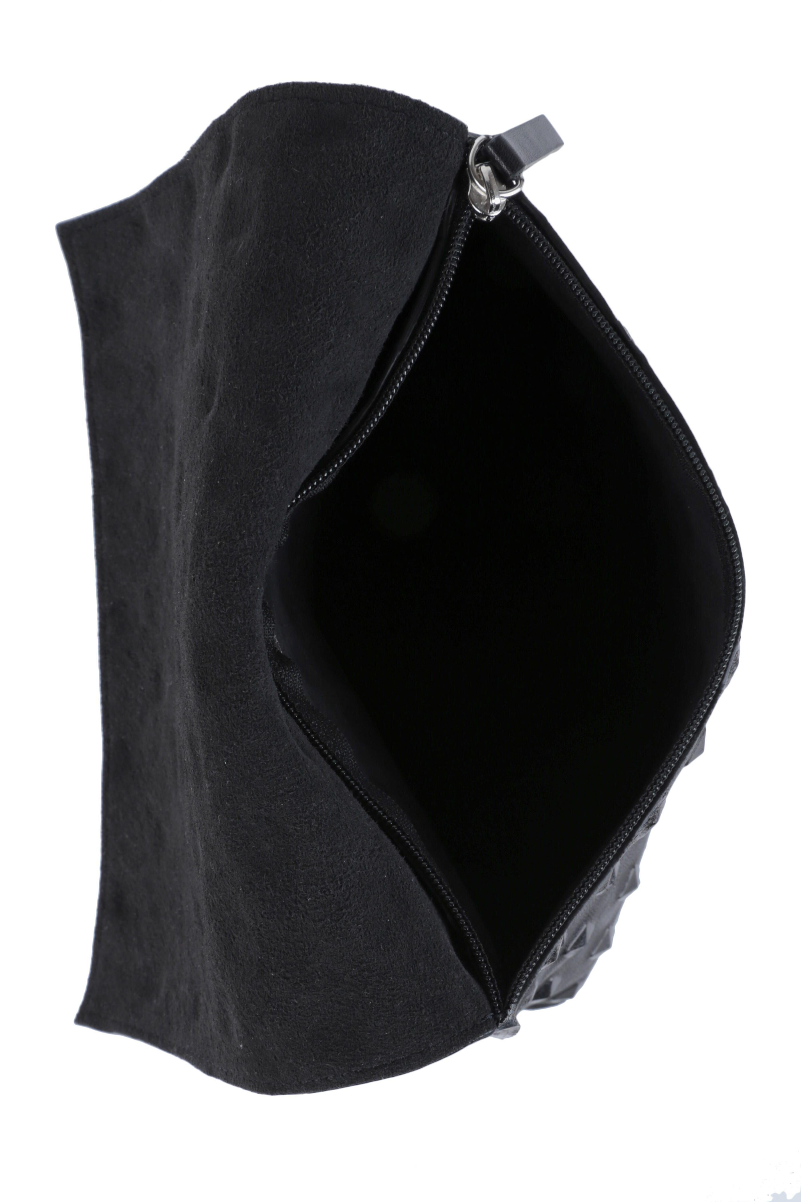 B May Bags - Black Studded Leather Crossbody