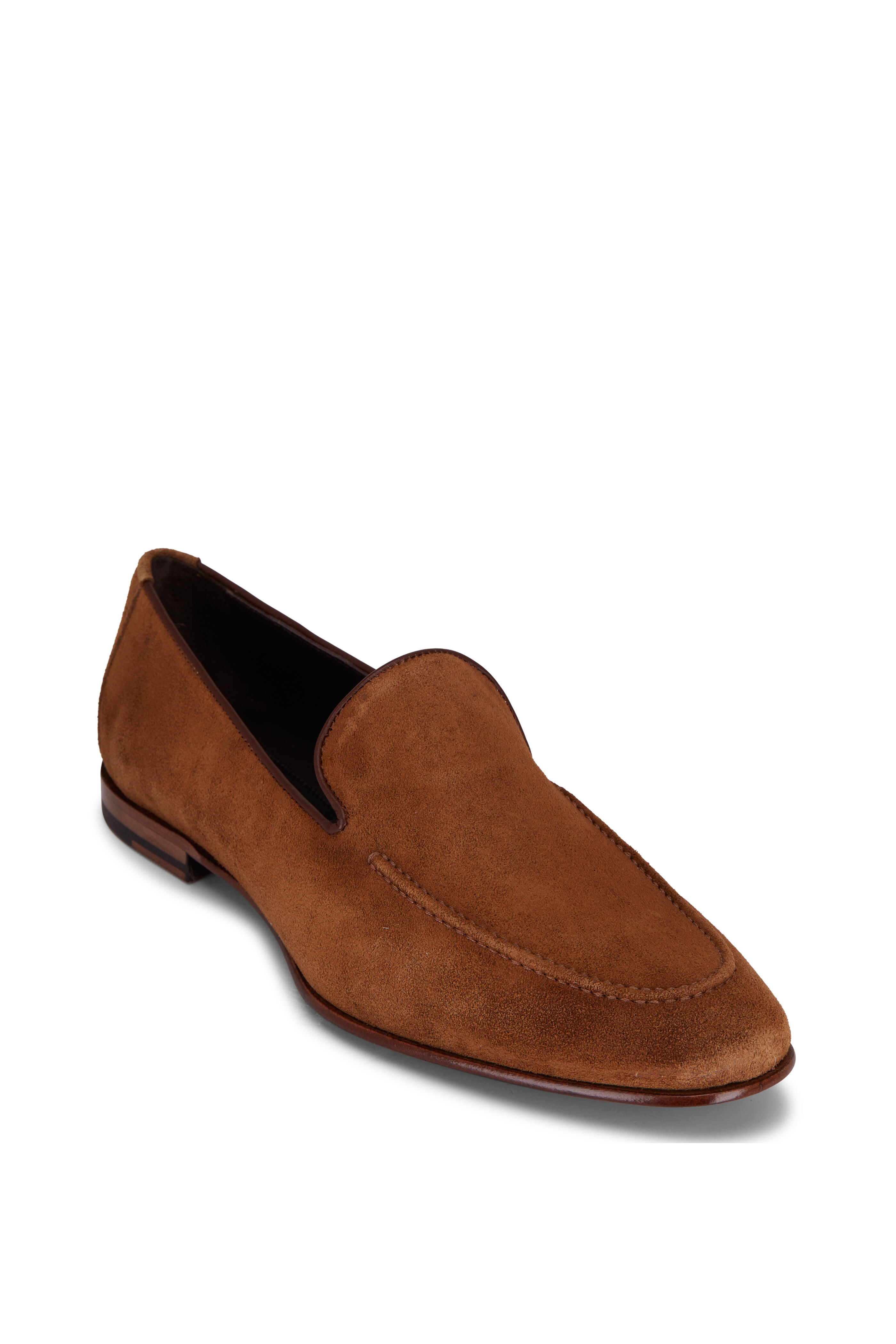 To Boot New York - Beamon Sigaro Brown Softy Suede Dress Shoe