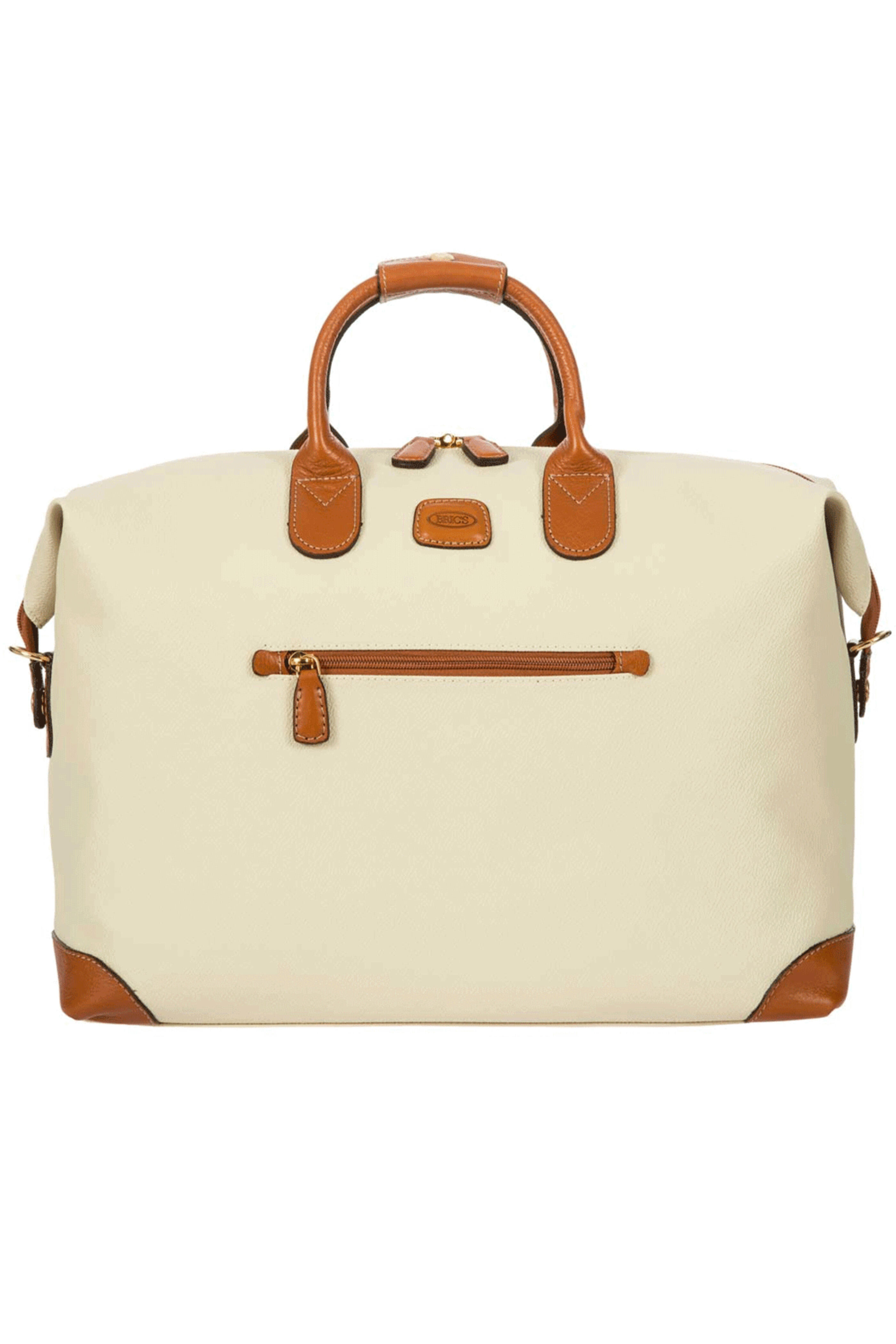 Brics - Firenze 18" Cargo Duffle Bag in Cream