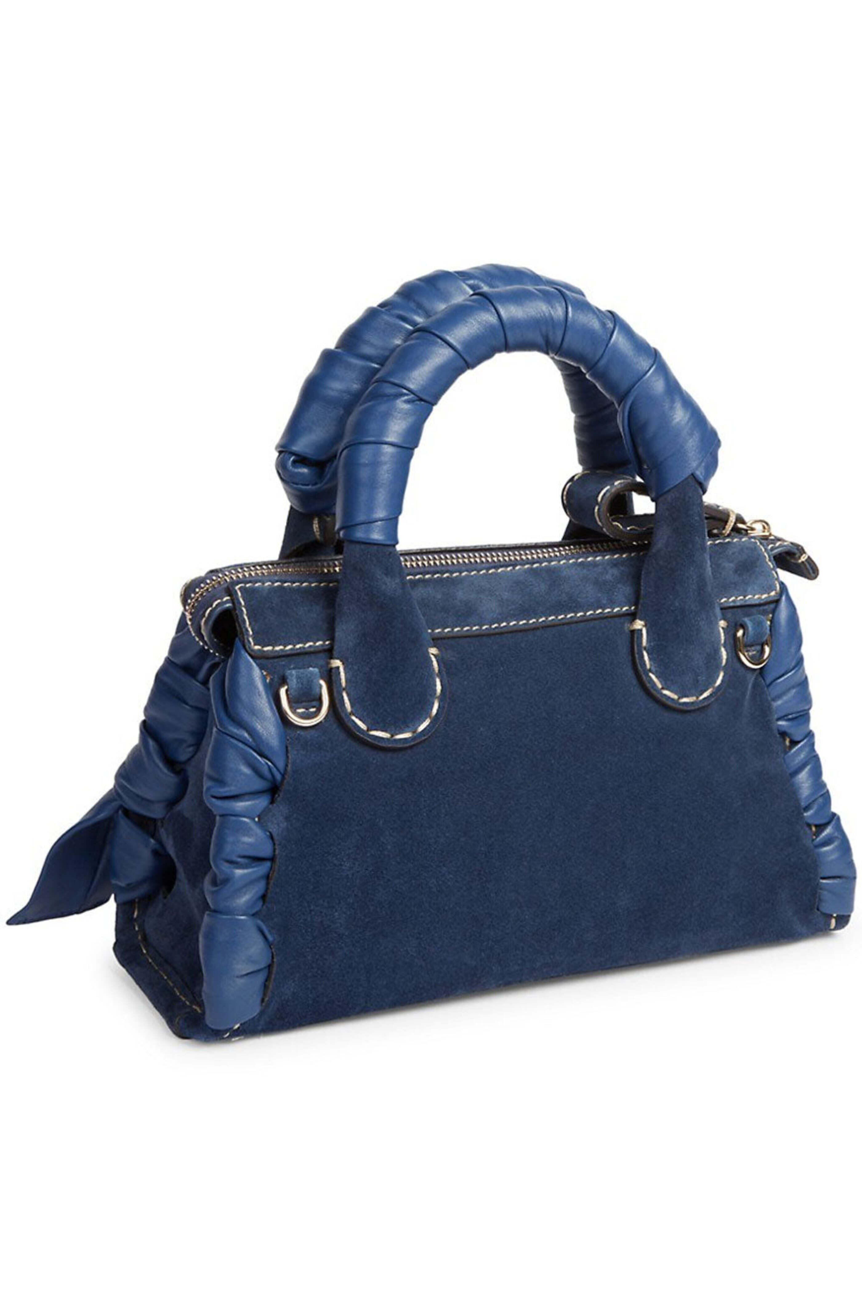 Chloé - Mini Edith Bag in Navy | Mitchell Stores