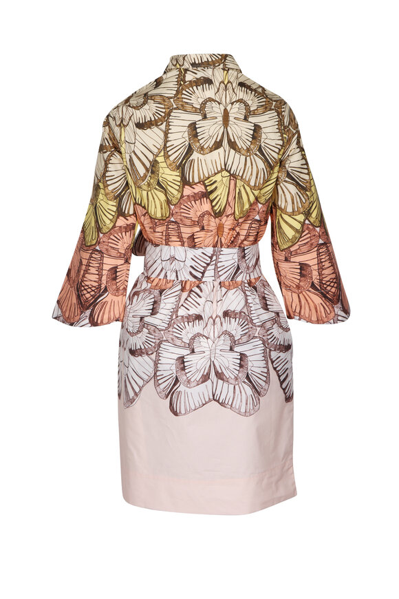 Sara Roka - Tonia Butterfly Print Midi Dress | Mitchell Stores