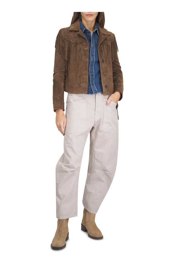 Saint Laurent Cassandre Denim Shirt - view 2
