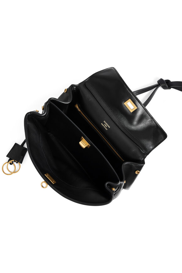Balenciaga Small Rodeo Black Leather Top Handle Bag - view 11
