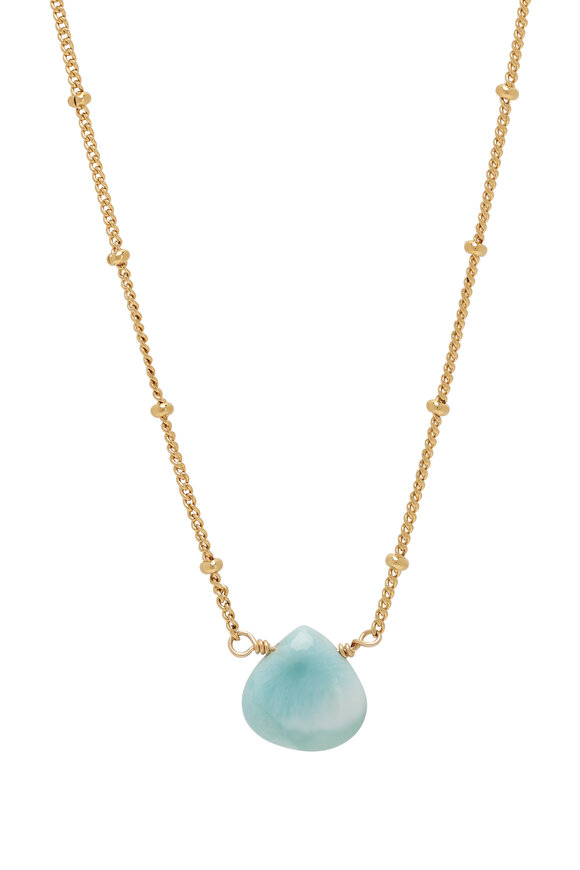 Cristina V. - Chalcedony Briolette Necklace