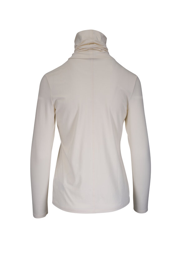 Bogner Katinka Ivory Turtleneck Knit Top - view 4