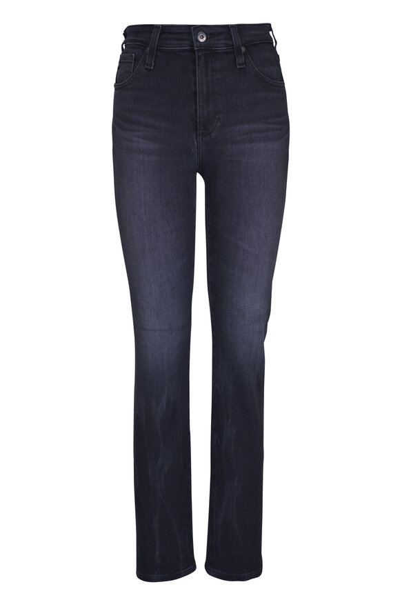 AG Mari Glitch Mid-Rise Slim Straight Jean